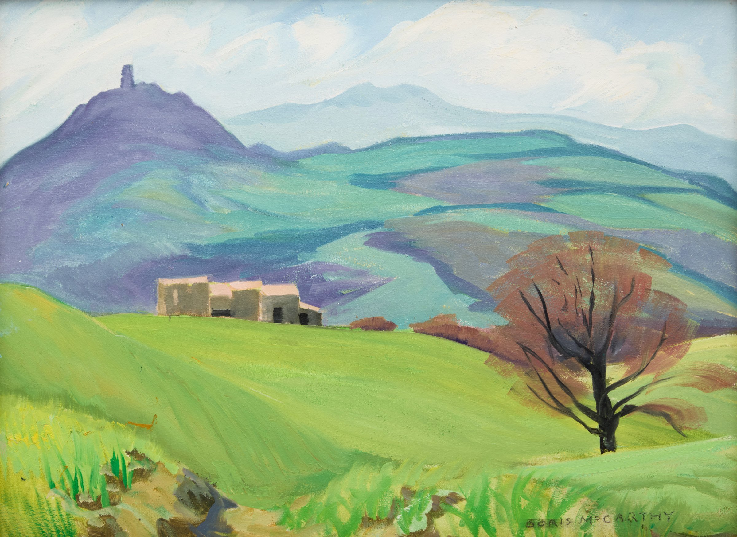 On the Way to Radicofani by Doris Jean McCarthy