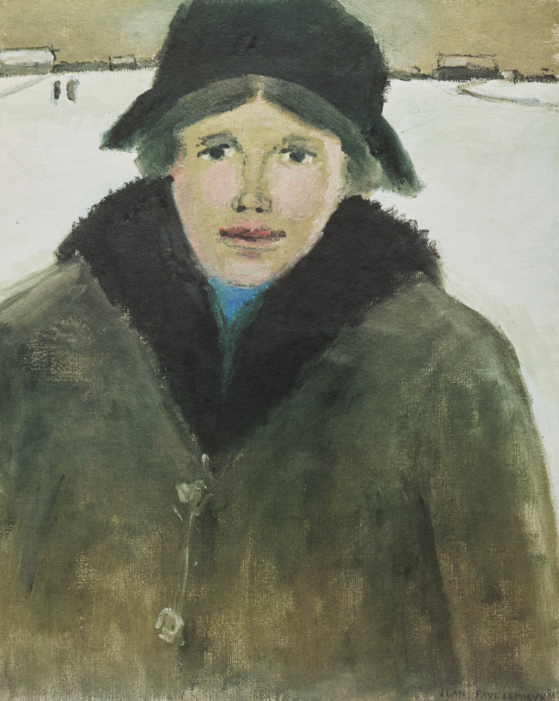 Maria Chapdelaine; La cueillette des bleuets; L'Eglise de Péribonka; La traversée de la rivière Péribonka by Jean Paul Lemieux