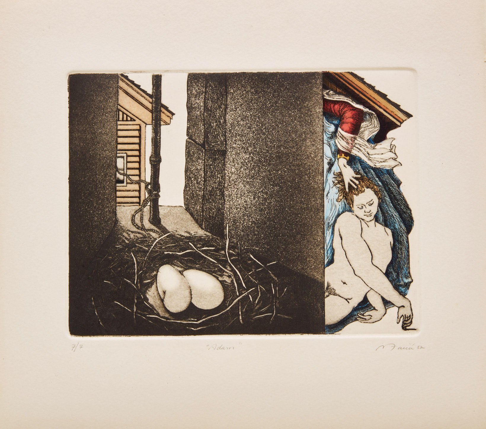 Carlos Maciá, The Dinaledia Folio, seven hand-coloured etchings, 1982 - view 4