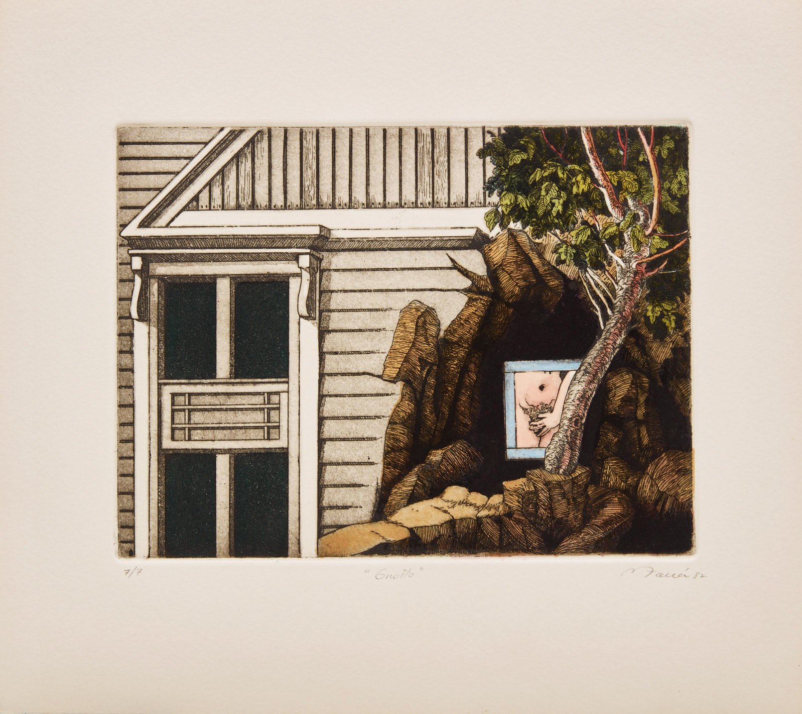 Carlos Maciá, The Dinaledia Folio, seven hand-coloured etchings, 1982 - view 3