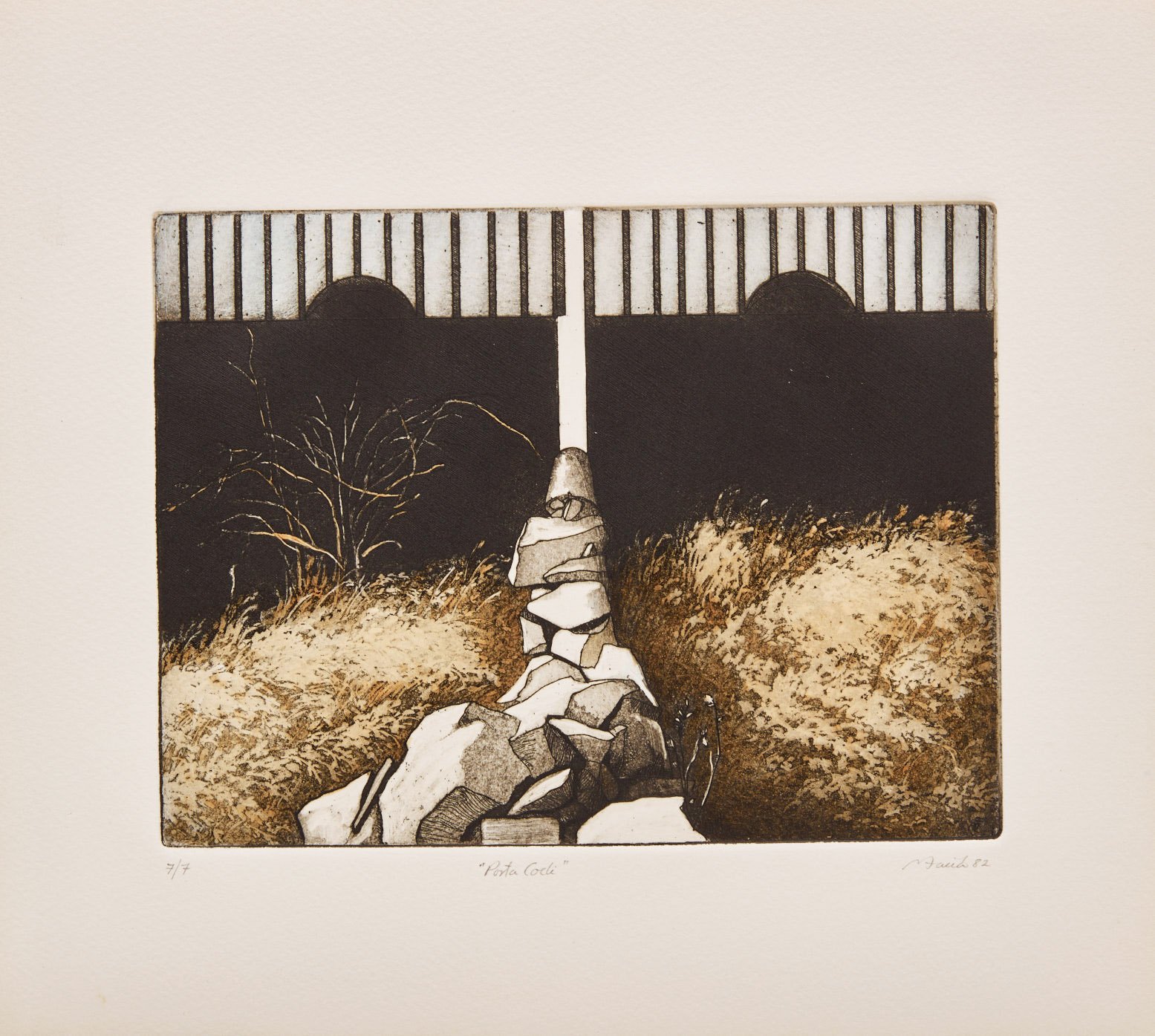 Carlos Maciá, The Dinaledia Folio, seven hand-coloured etchings, 1982 - view 7