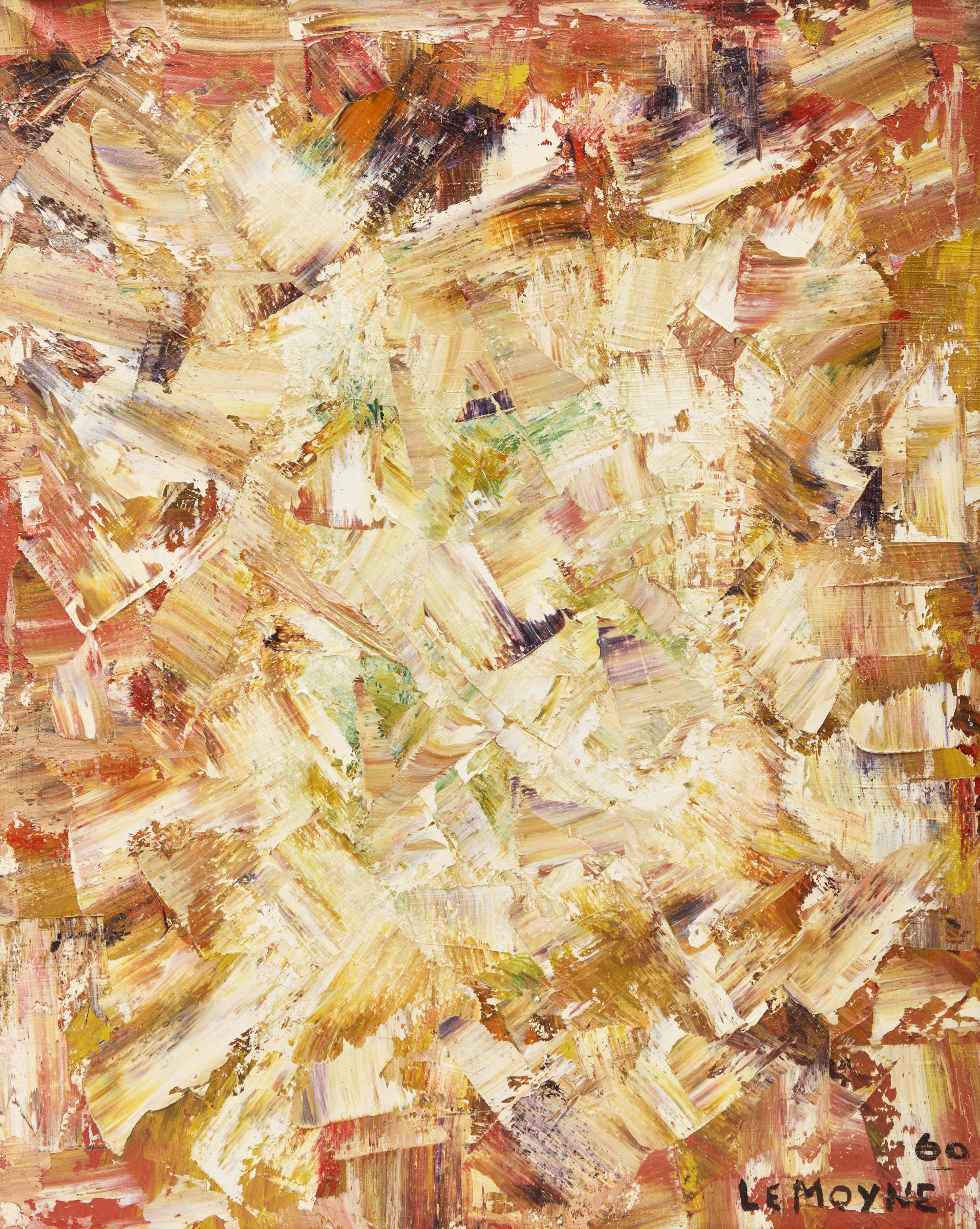 Untitled Abstraction, 1960 by Serge Lemoyne