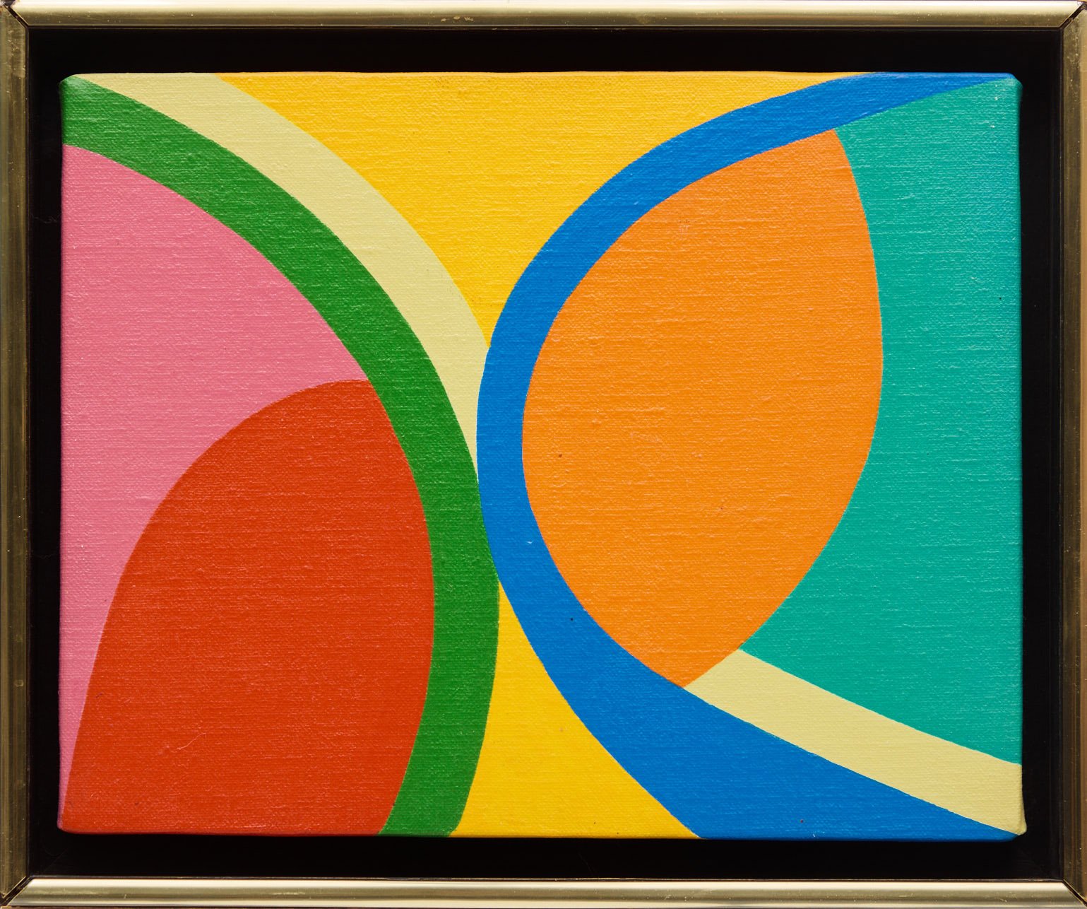 Michèle Drouin, Untitled Abstraction, 1977, oil on canvas - view 2