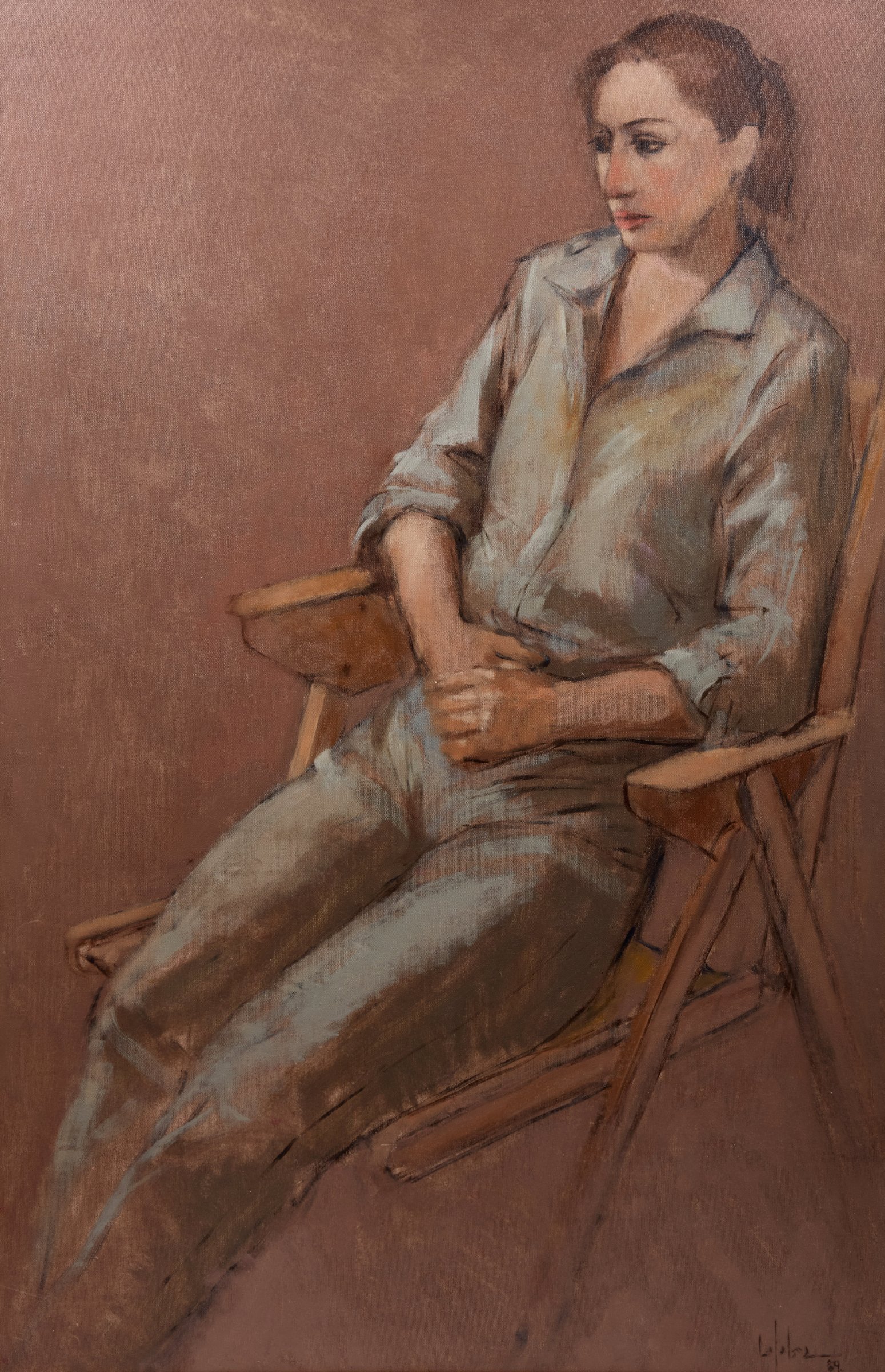 Seated Model by Pierre Lefebvre