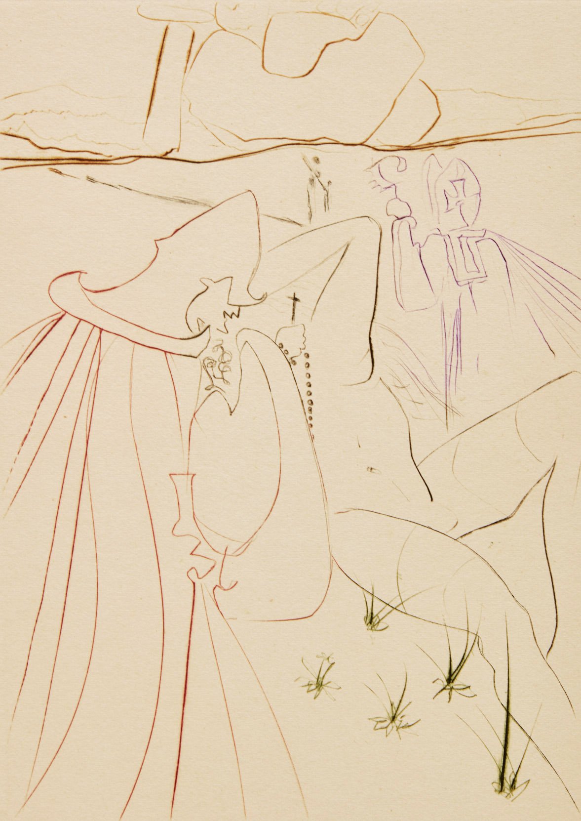 The Decameron (M. & L. 552-561) by Salvador Dalí