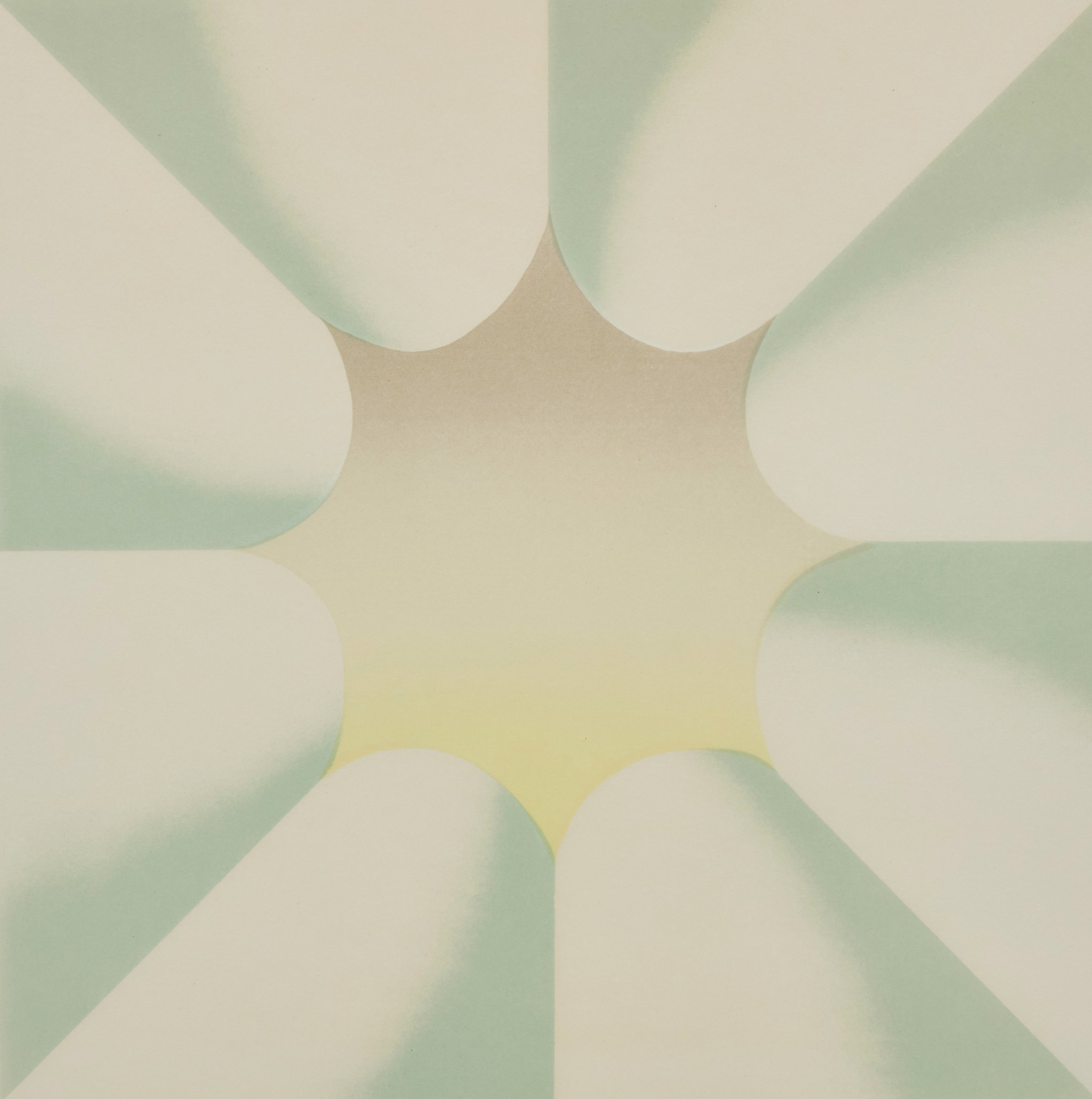 Judy Chicago, Through the Flower Twice, three colour lithographs, 1972 - view 4
