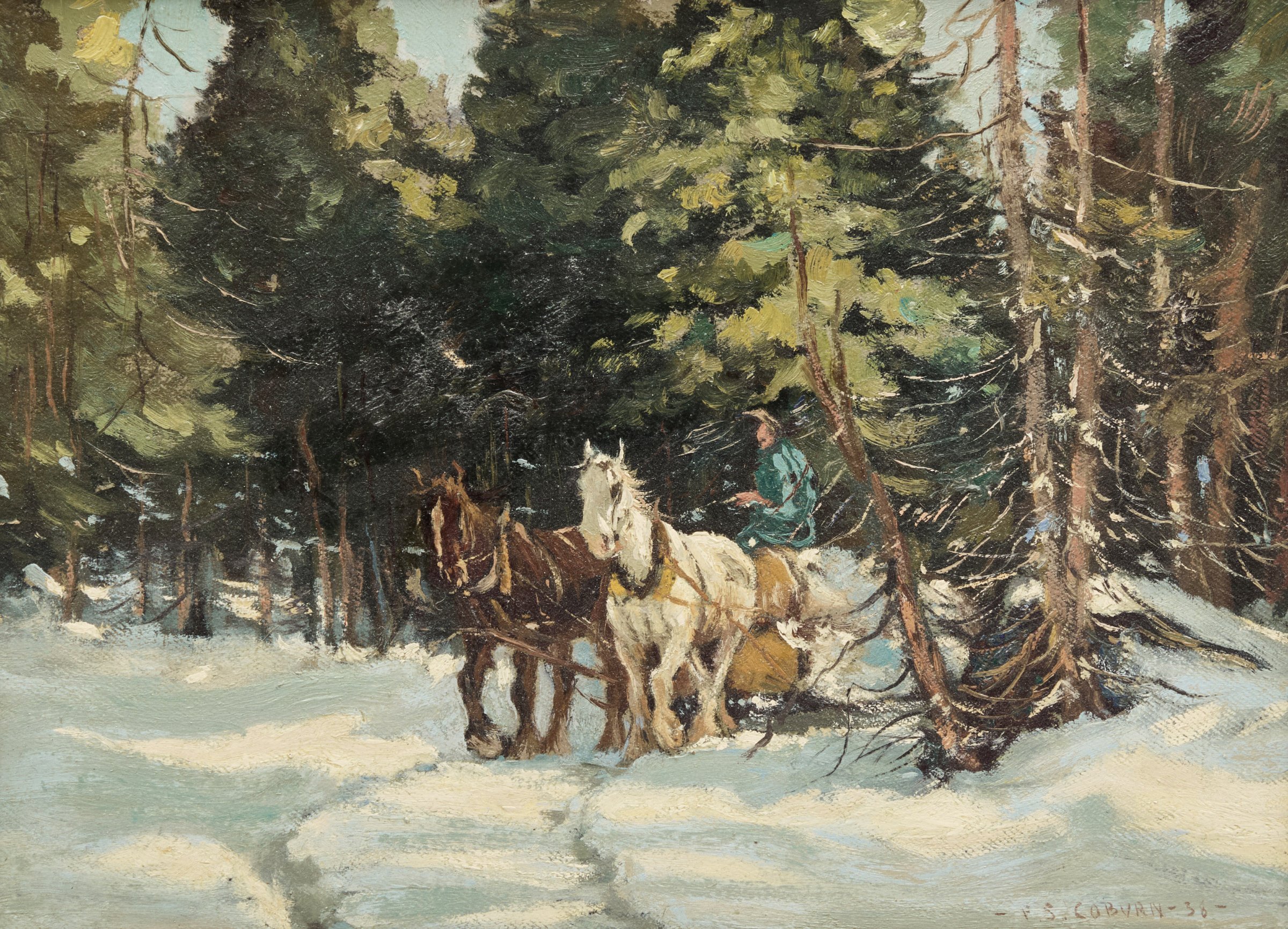 Through the Forest by Frederick Simpson Coburn
