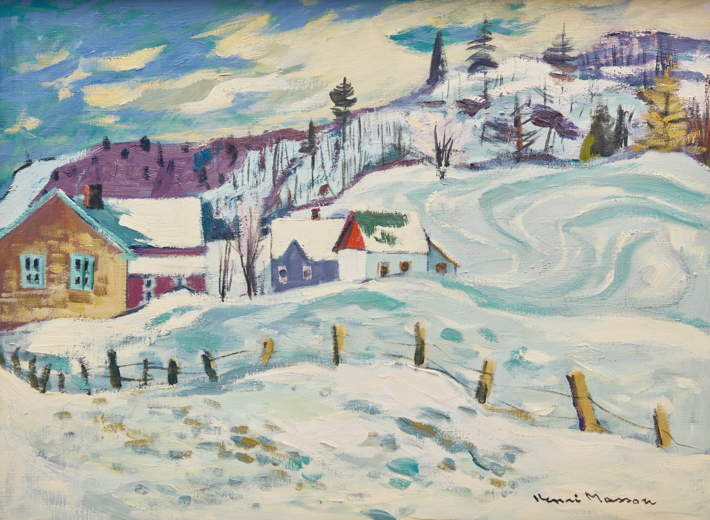 Douce campagne by Henri Leopold Masson