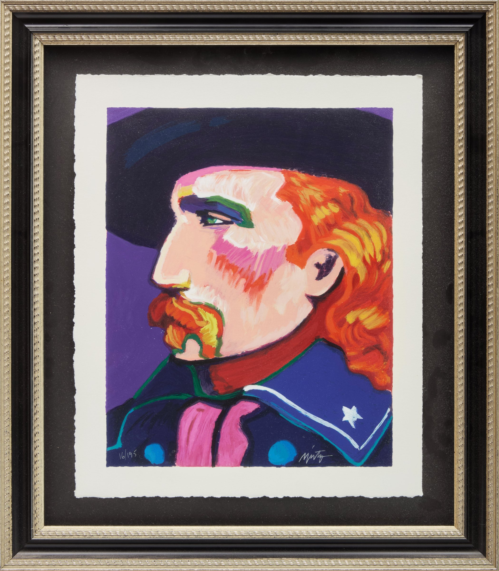 John Nieto, The Custer Suite and John Nieto: Retrospective, five colour serigraphs and book, 1993 - view 8