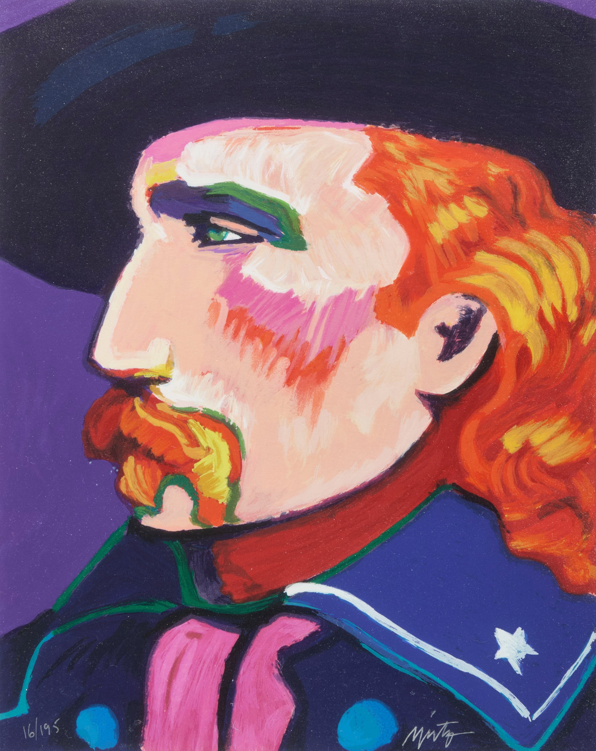 John Nieto, The Custer Suite and John Nieto: Retrospective, five colour serigraphs and book, 1993 - view 7