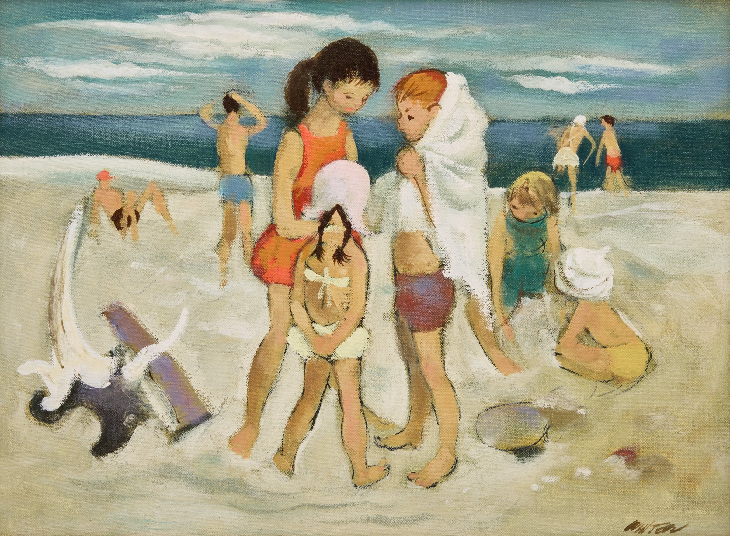 At Cherry Beach by William Arthur Winter