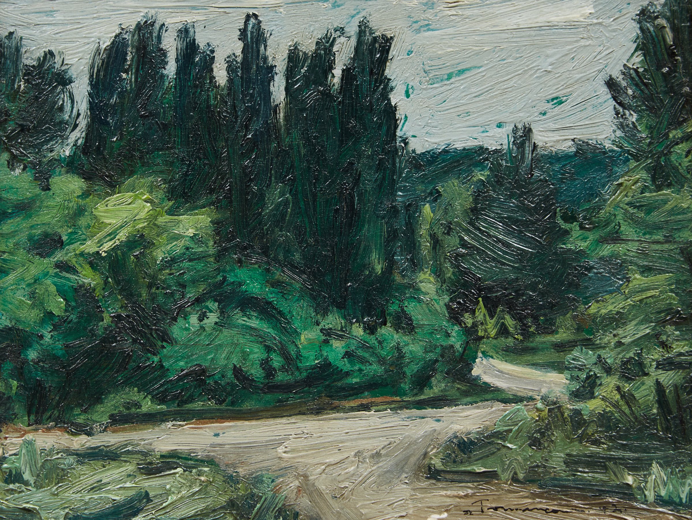 Sans titre (Paysage) by Jacques Godefroy de Tonnancour