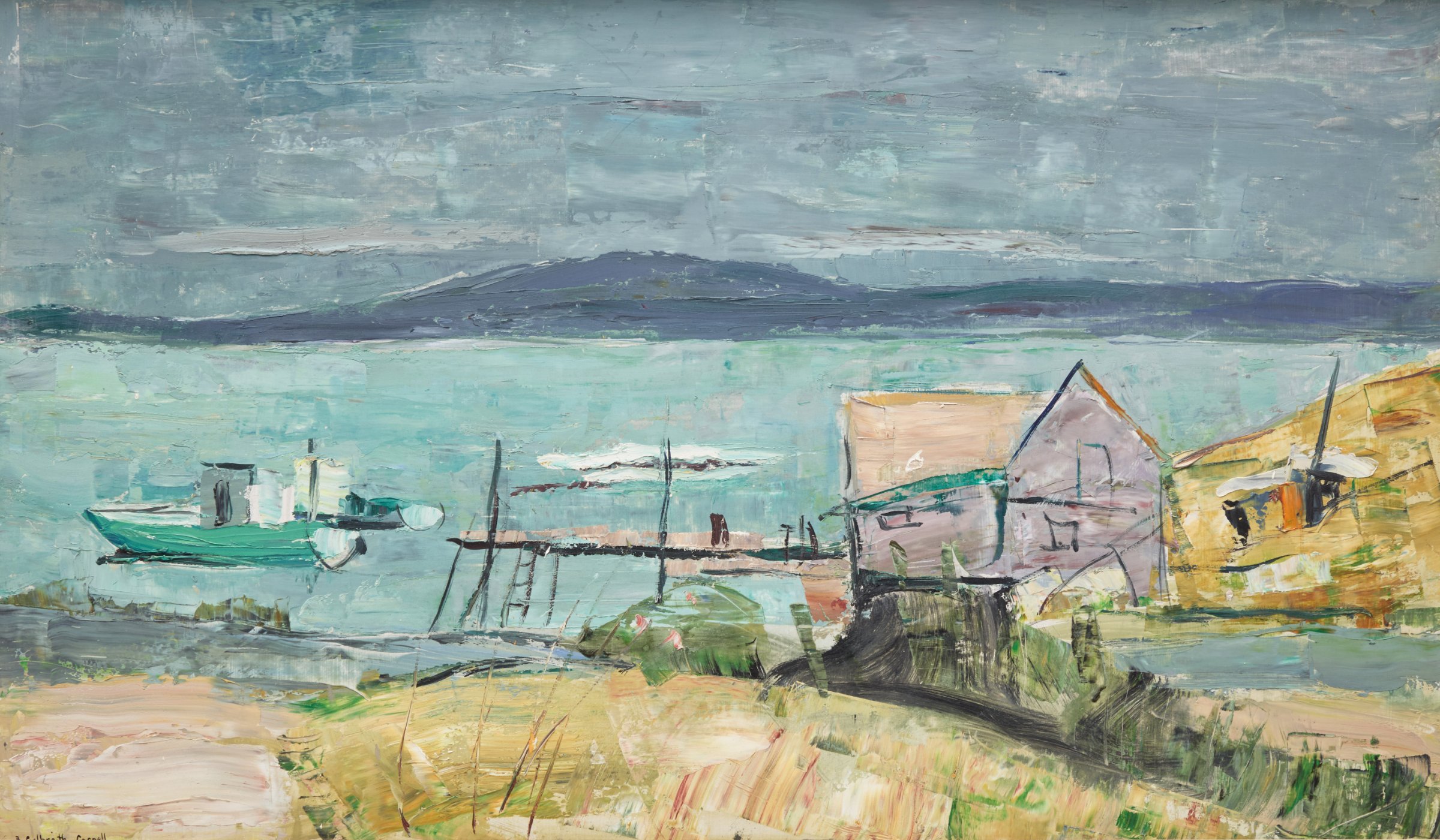 Storm Coming, Indian Harbour by Elisabeth Roberta Galbraith-Cornell