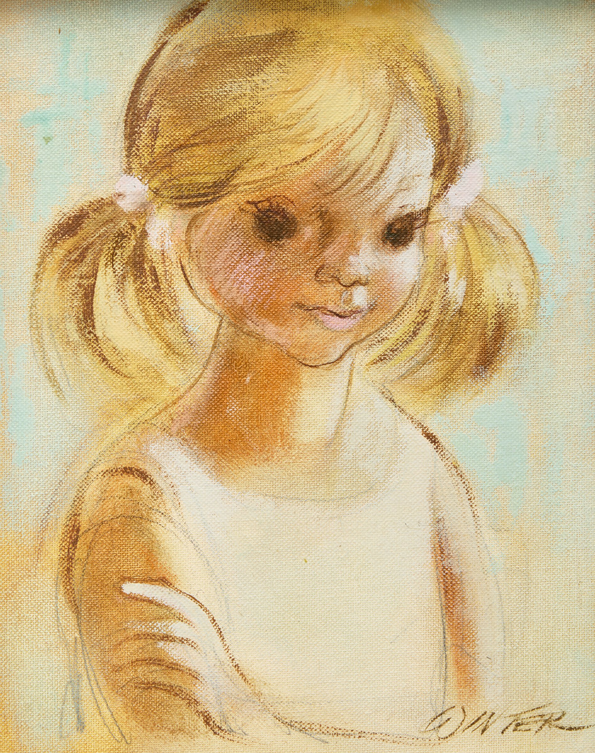 Young Girl No.2 by William Arthur Winter