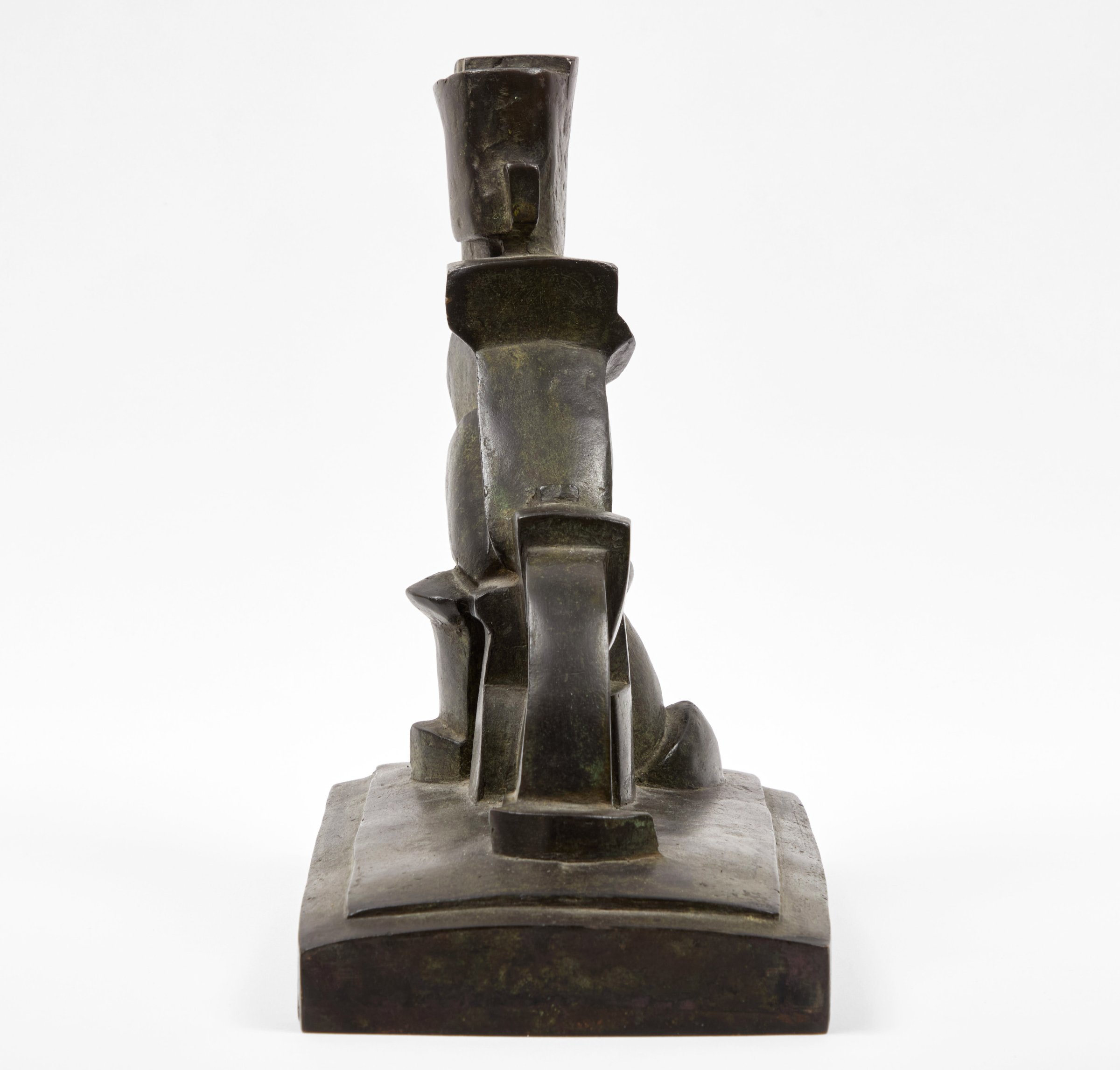 Mario Negri, Uomo Seduto, bronze, 1976 - view 2