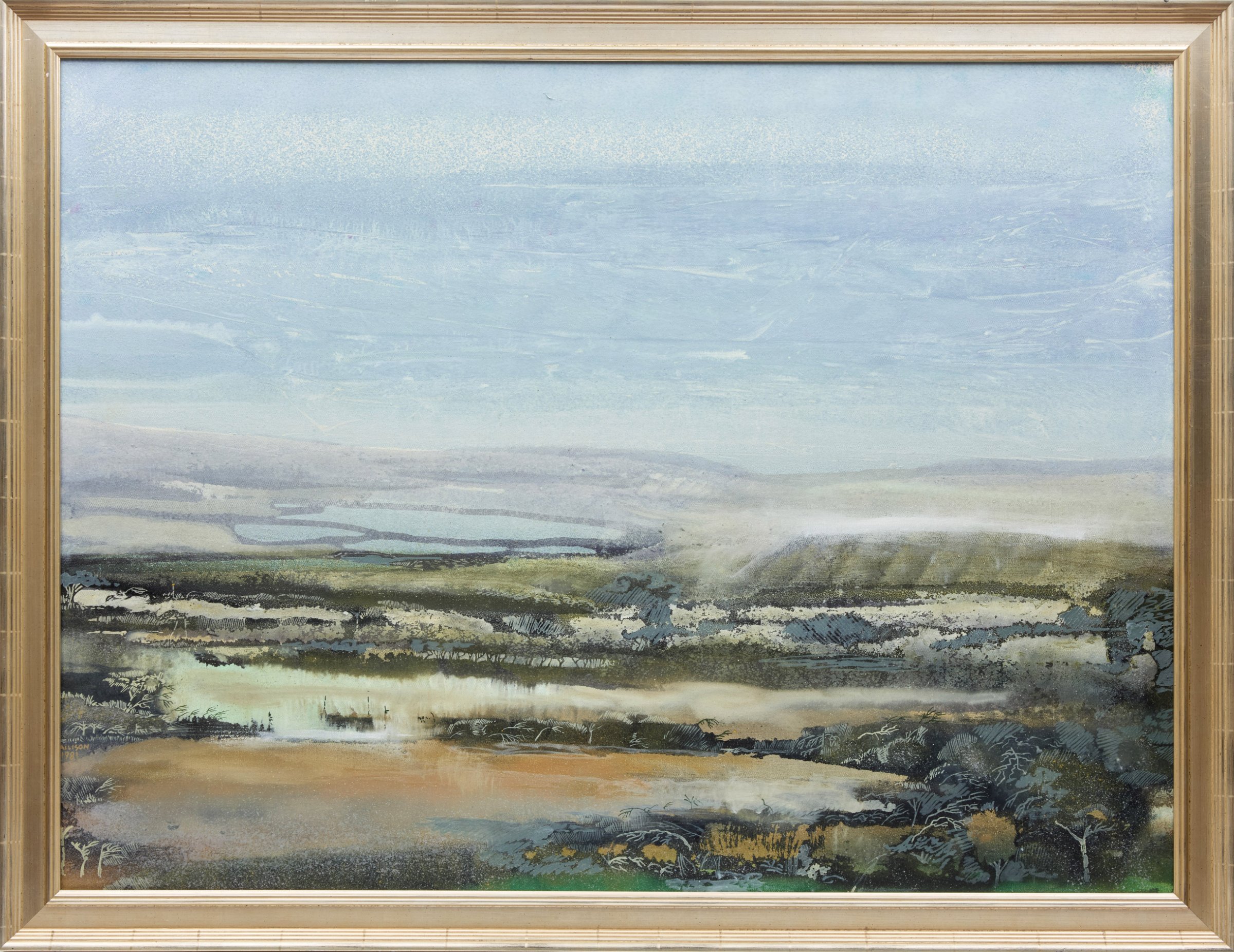 Tony Allison, Deerfoot I, oil on canvas, 1981 - view 2