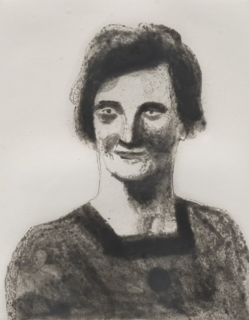 My Mother Twenty Years Ago by David Hockney