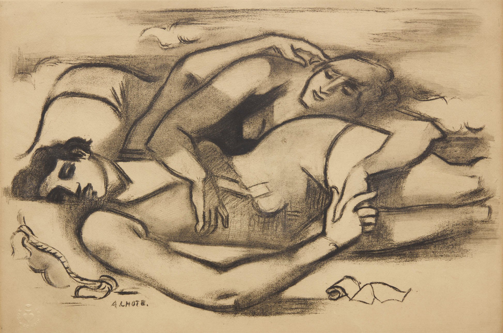 Deux baigneuses by André Lhote