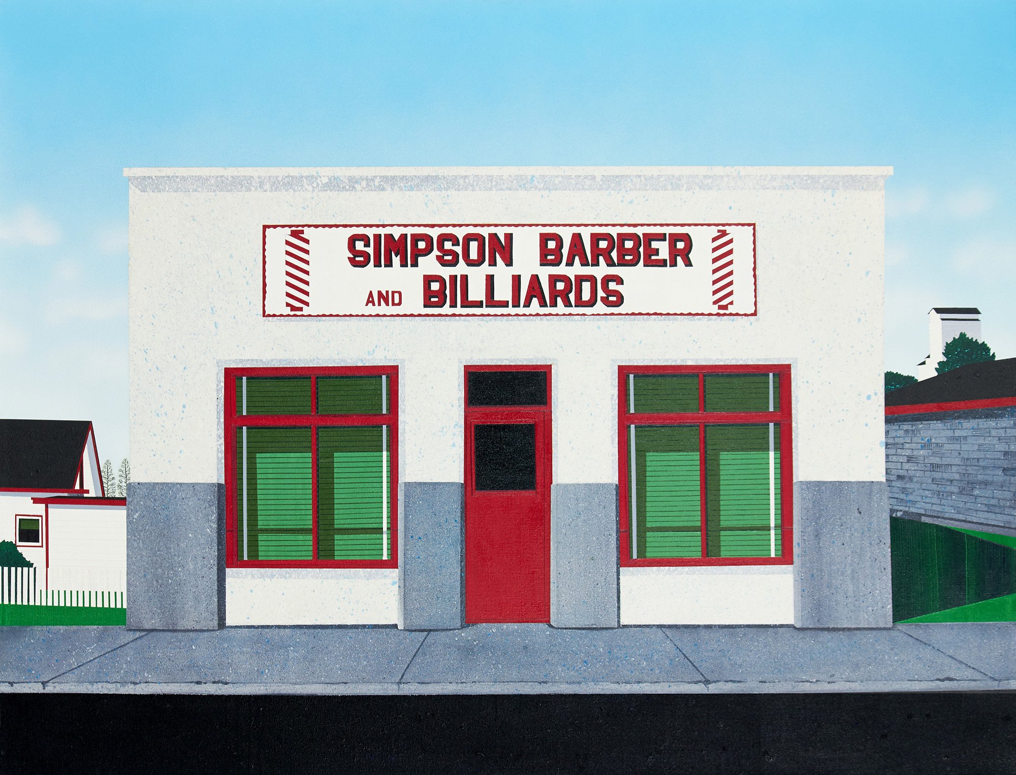 Barber Shop by David Thauberger