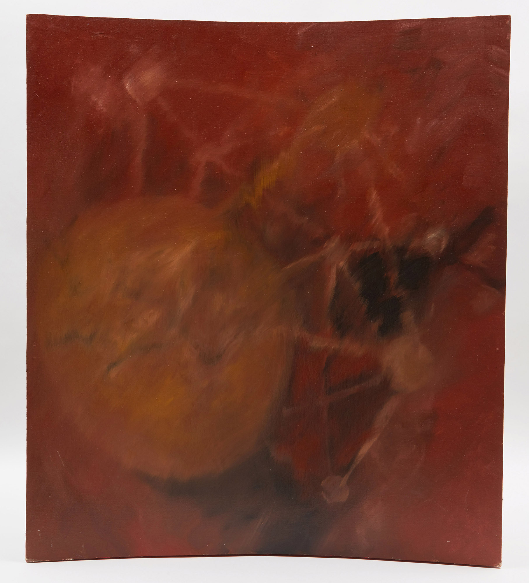 David Craven, Emperor XVIII (Inside China), oil on board sculpture, 1987