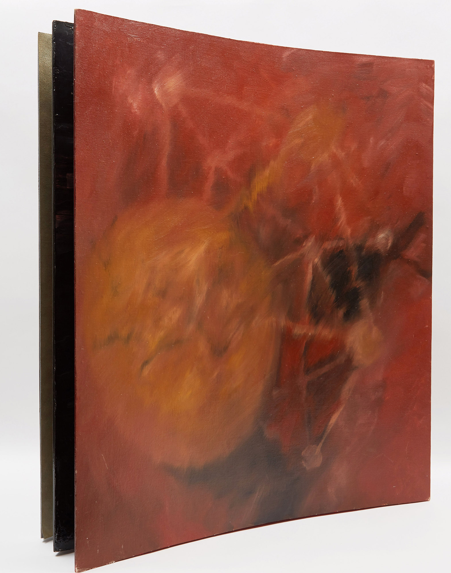 David Craven, Emperor XVIII (Inside China), oil on board sculpture, 1987 - view 2