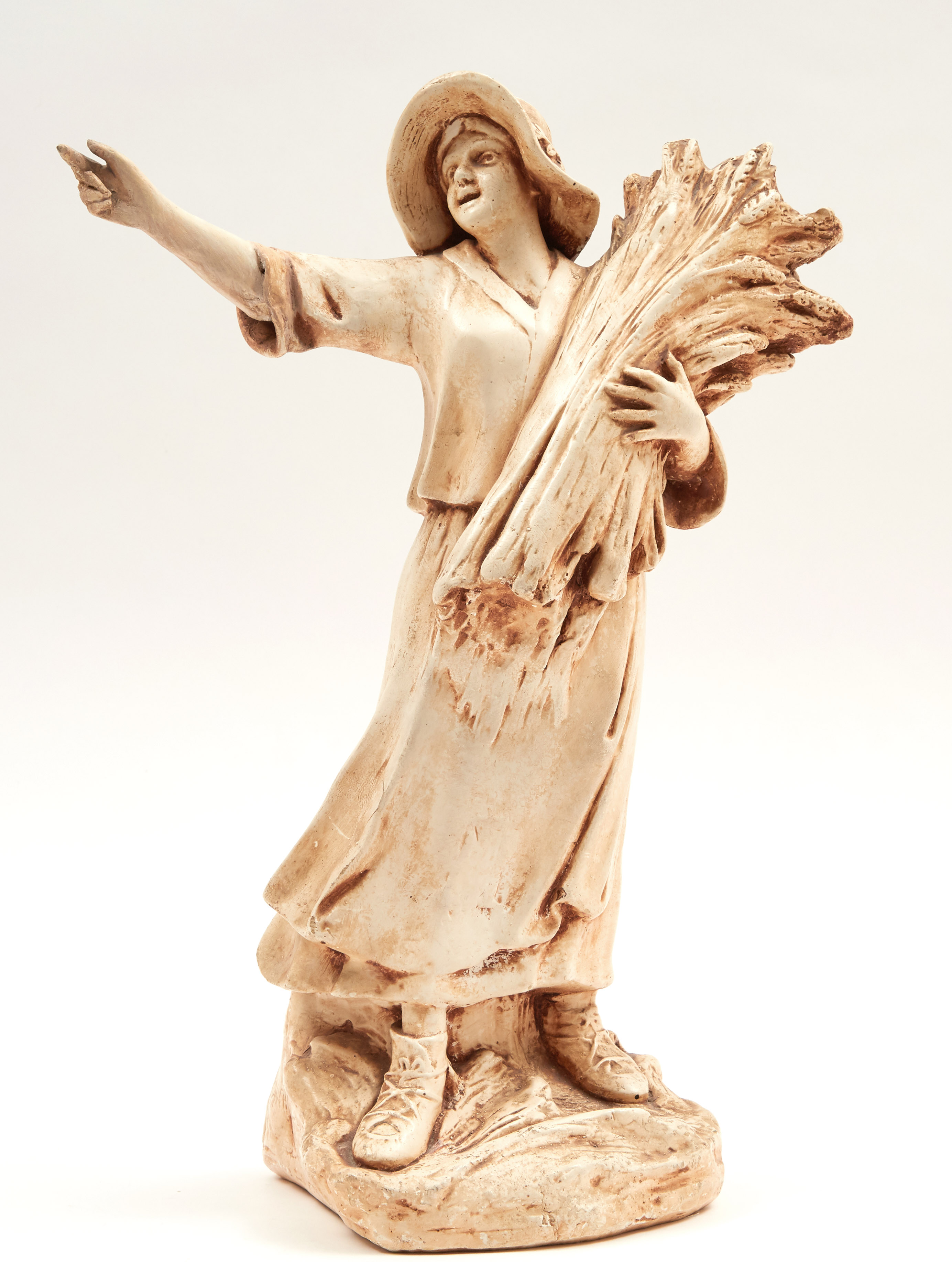 La Moissonneuse/Une gerbe de blé, 1920 by Joseph-Charles Franchère