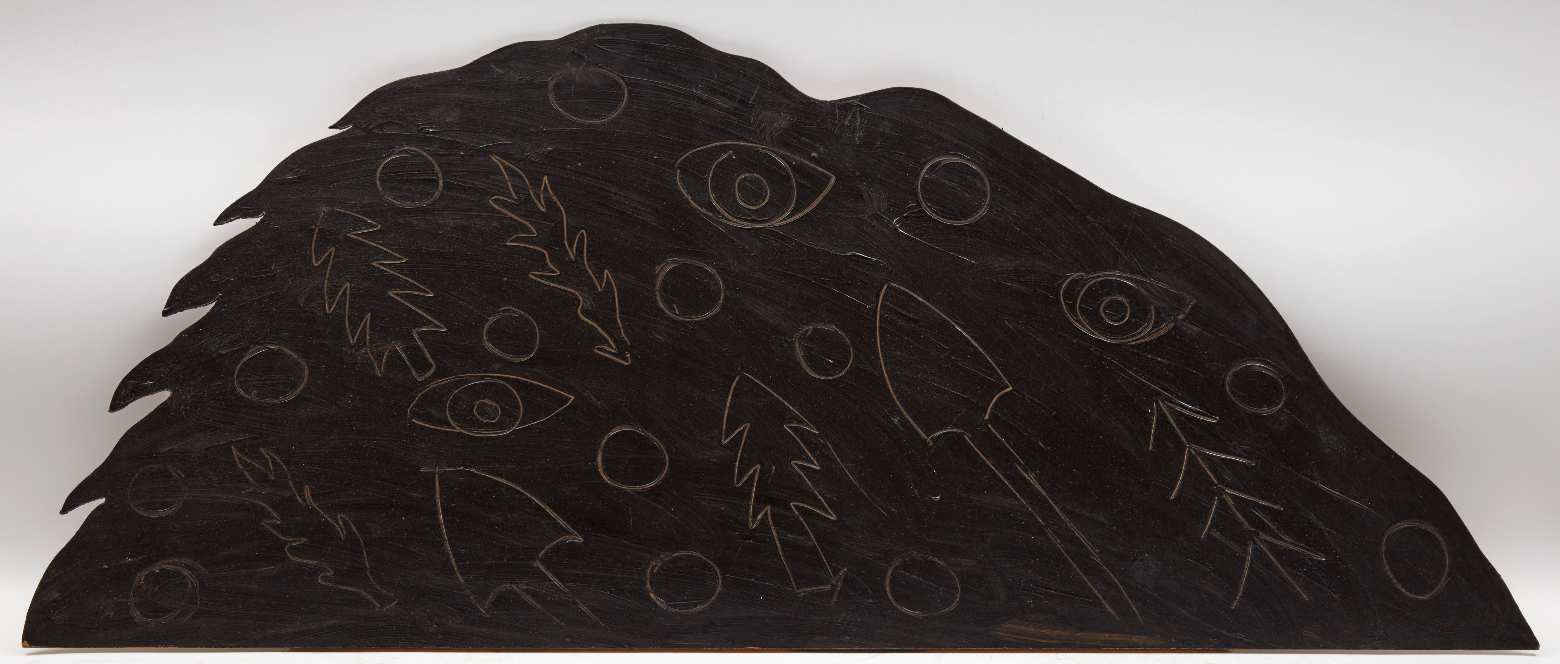 Laurent Bouchard, A-Fric, acrylic and mixed media on canvas, 1987 - view 3