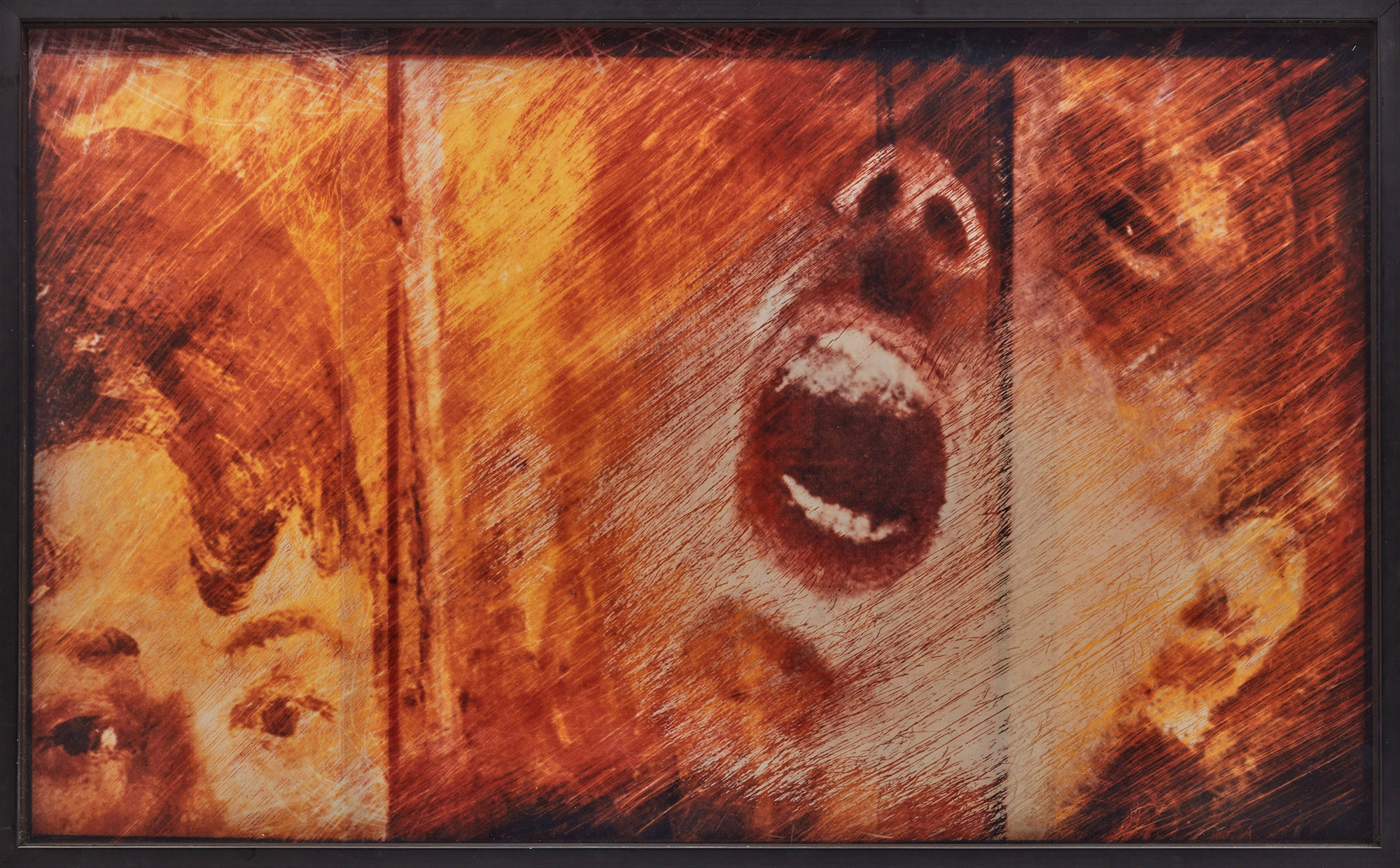 Barbara Astman, Screaming (from the "Dreaming Impressionism" series), ektacolour print, 1998