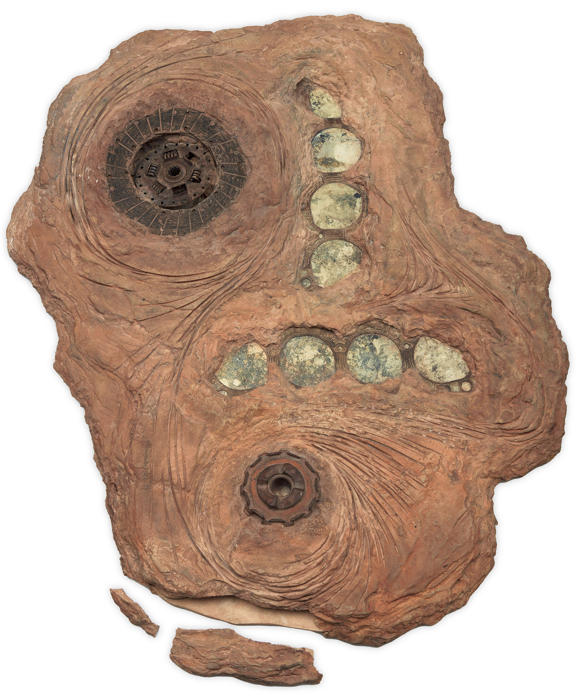Ian Lazarus, Future Fossil #17, mixed media, 1996 - view 2
