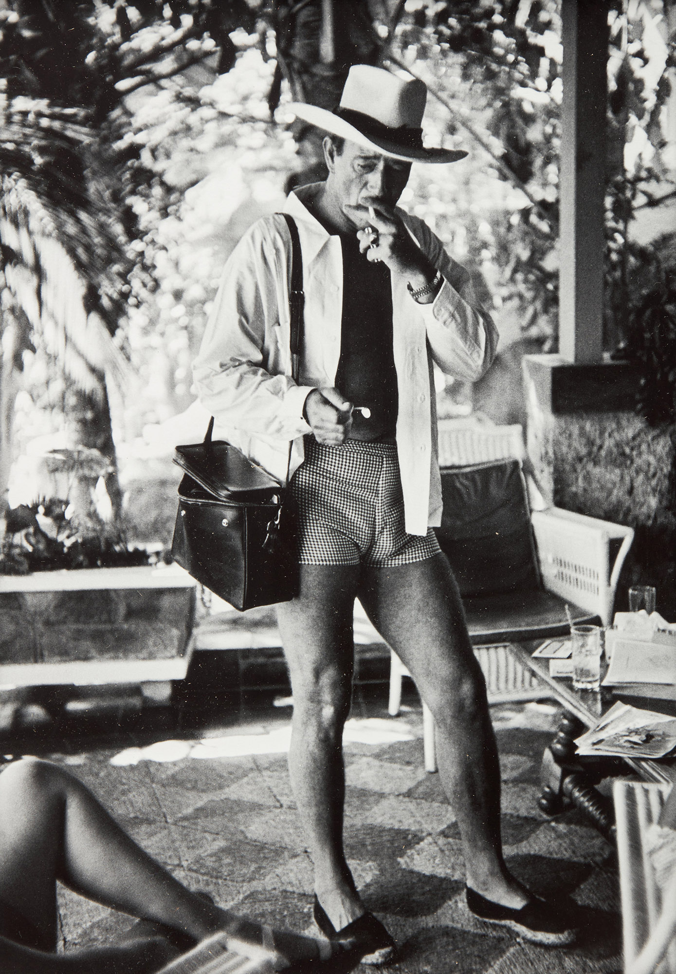 John Wayne, Acapulco, Mexico by Phil Stern