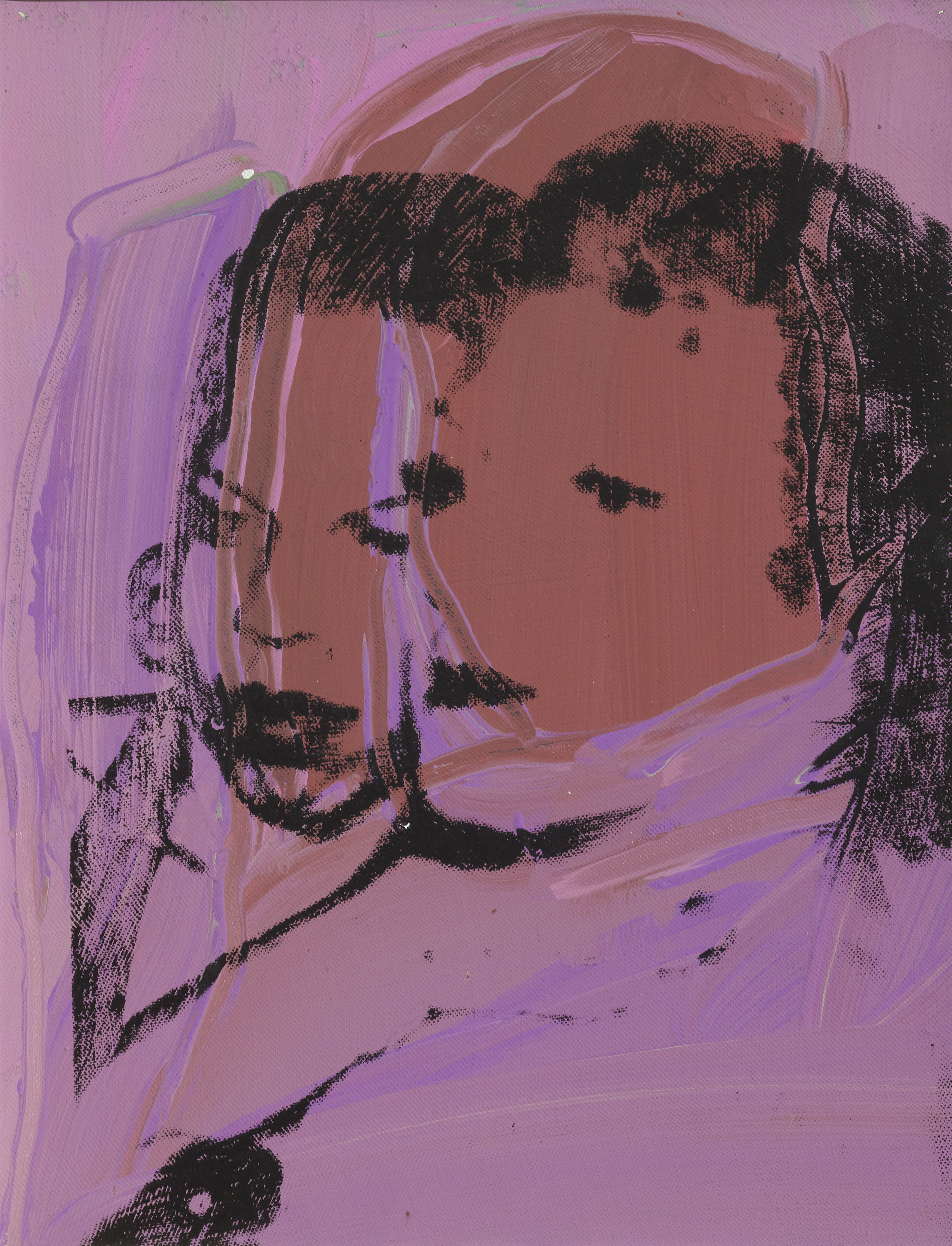 Andy Warhol, Ladies and Gentlemen (Ivette and Lurdes), 1975, acrylic and silkscreen ink on canvas