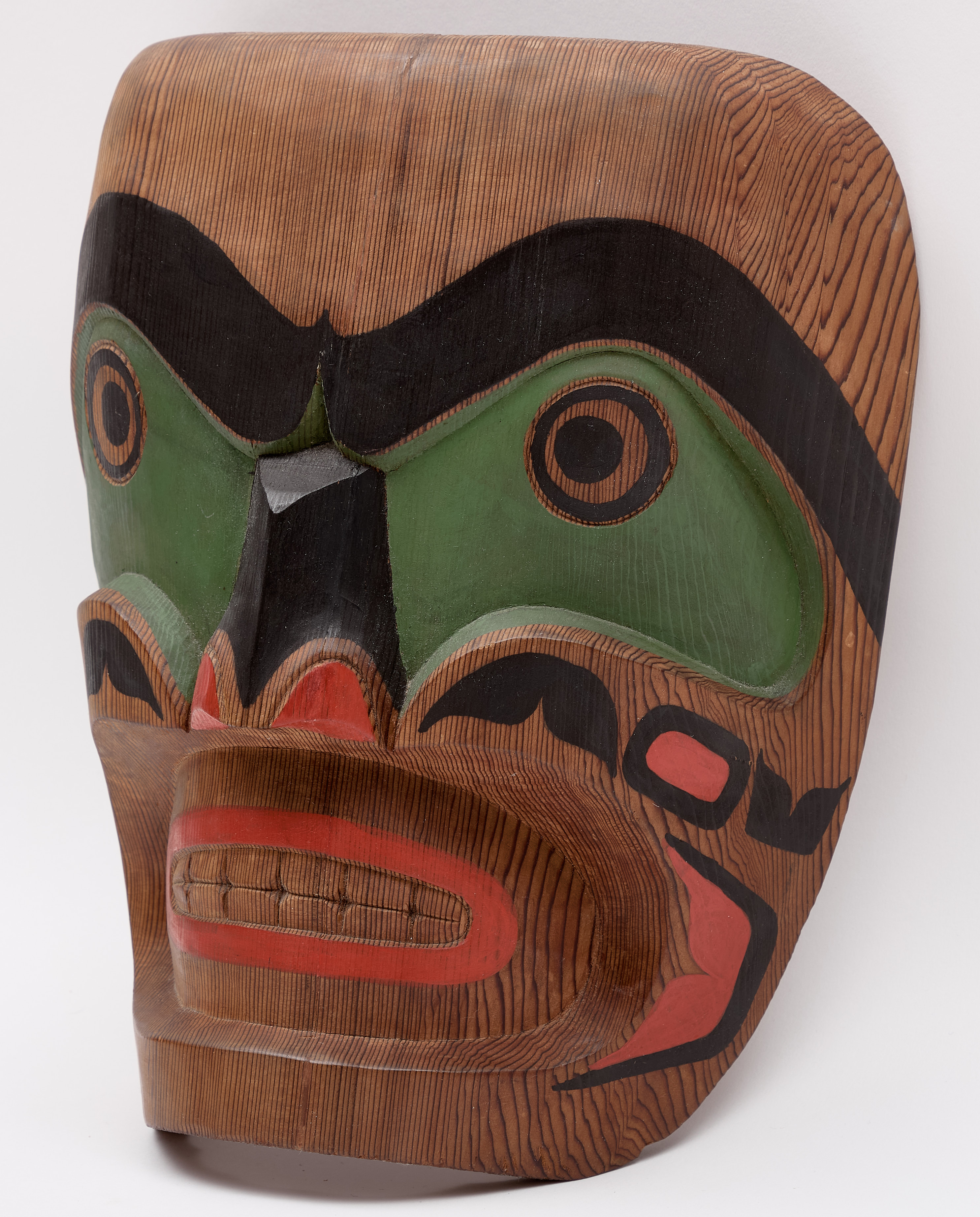 Cody Mathias Joe, Wild Man, carved and painted wood - view 2