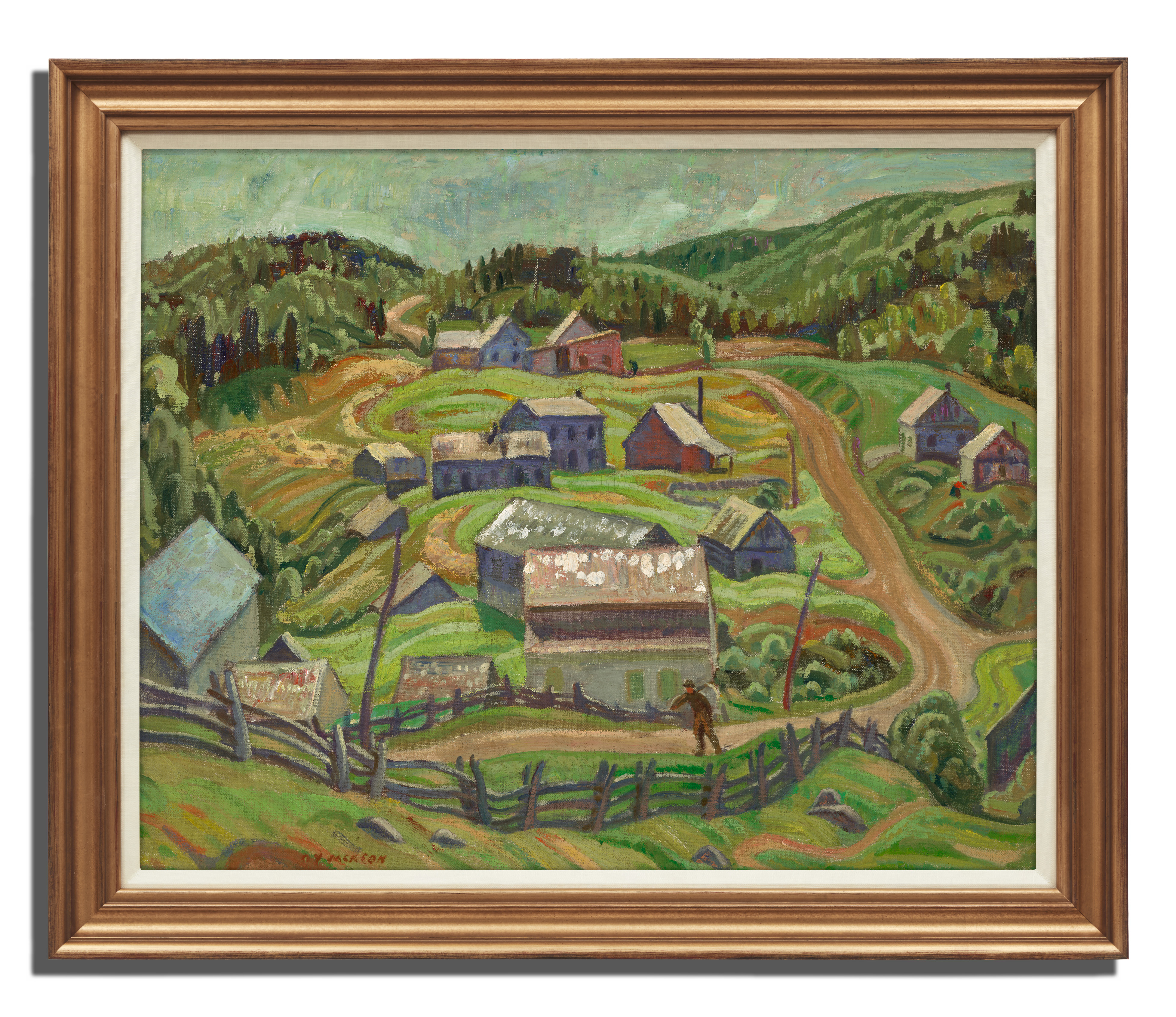 Alexander Young Jackson, Summer Day in the Laurentians, oil on canvas, circa 1950 - view 2