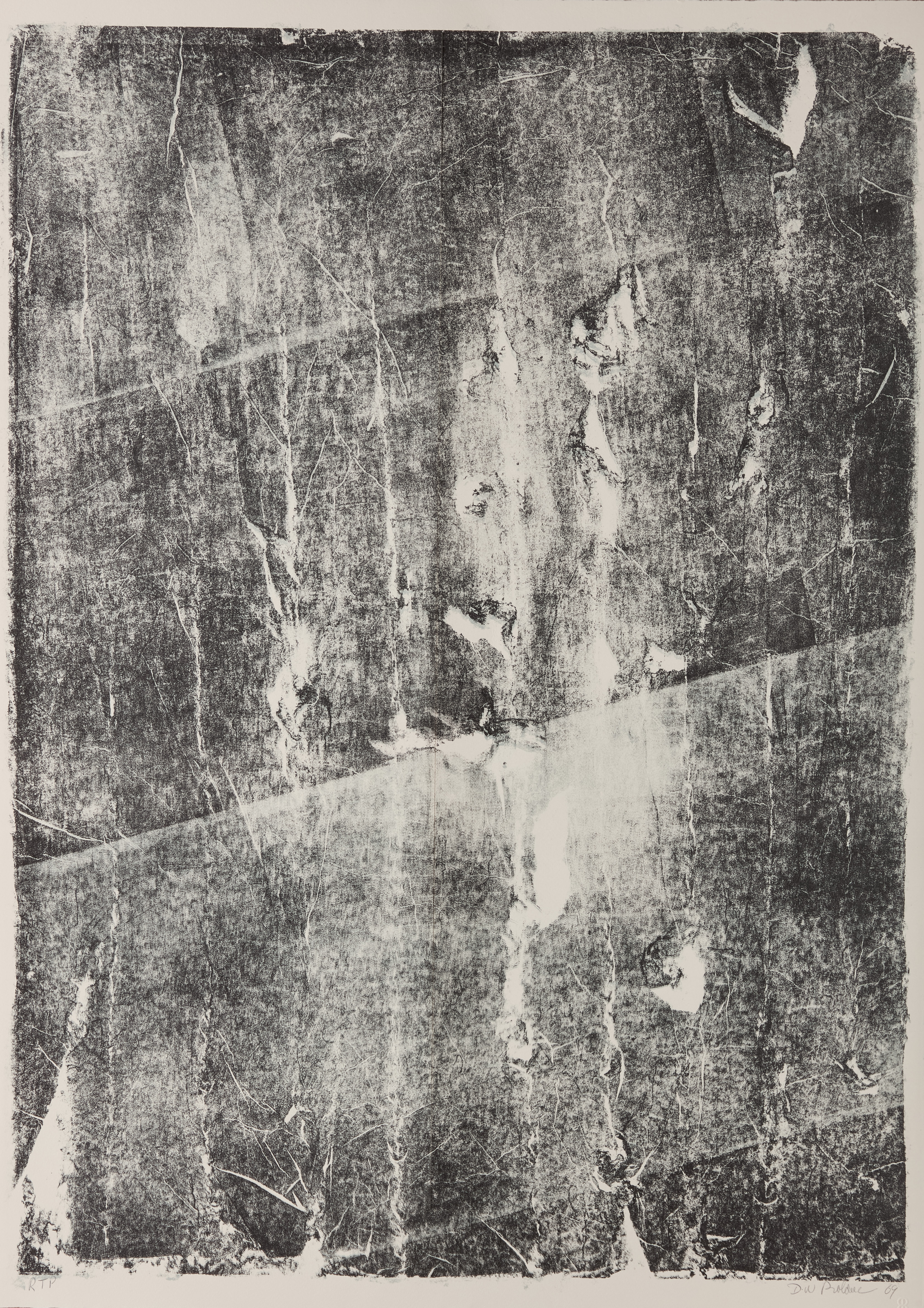 David Bolduc, Untitled, colour lithograph, 1969 - view 2
