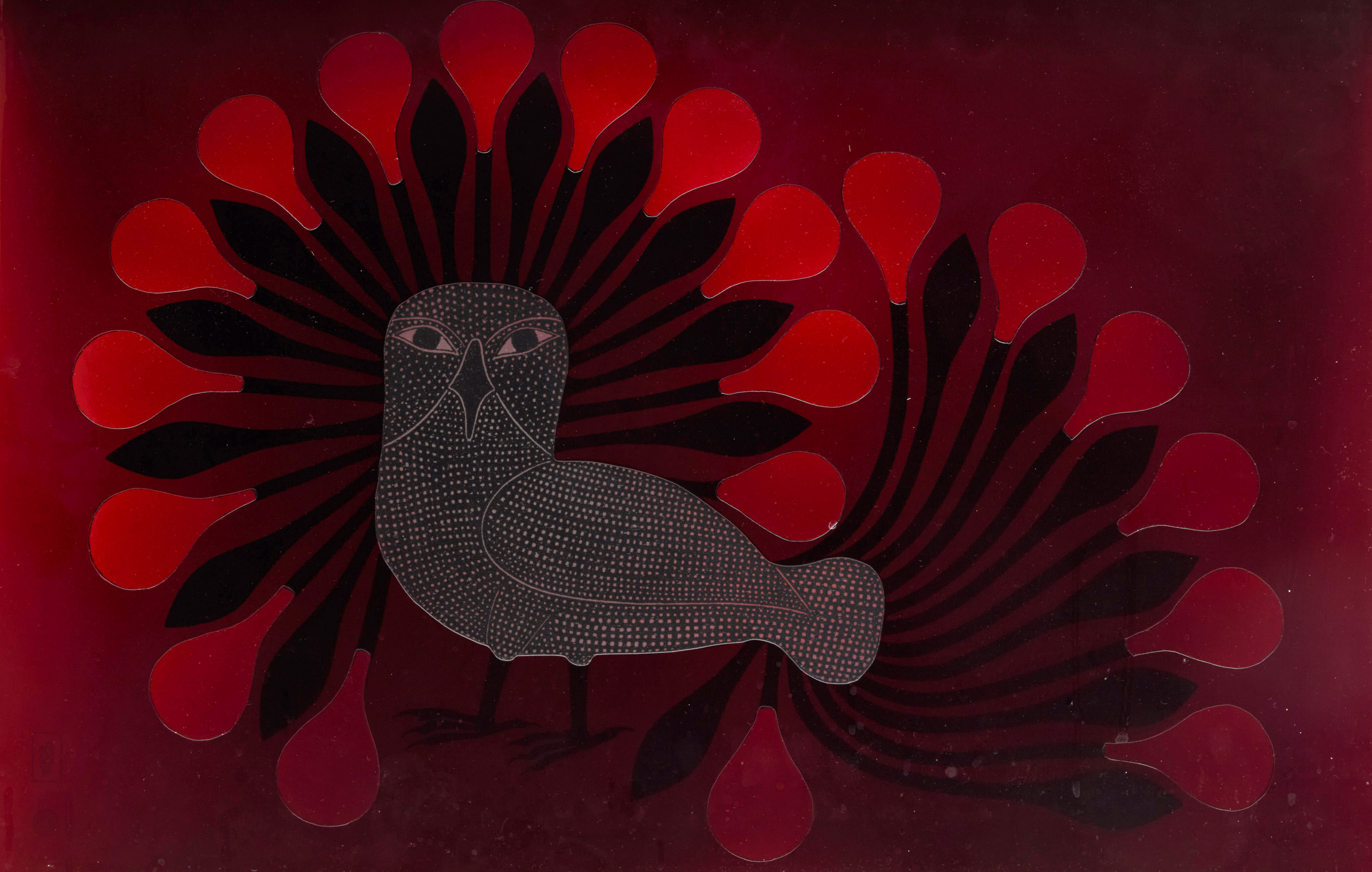 Sunburst Owl by Kenojuak Ashevak