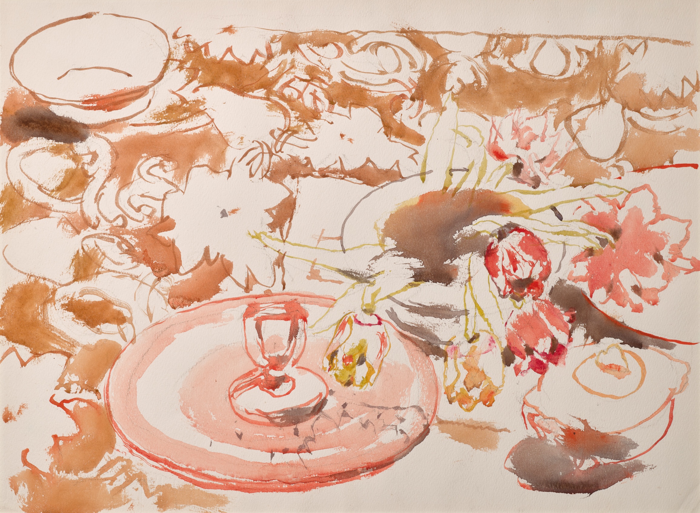 David Brown Milne, The Glass Dish, watercolour, 1940