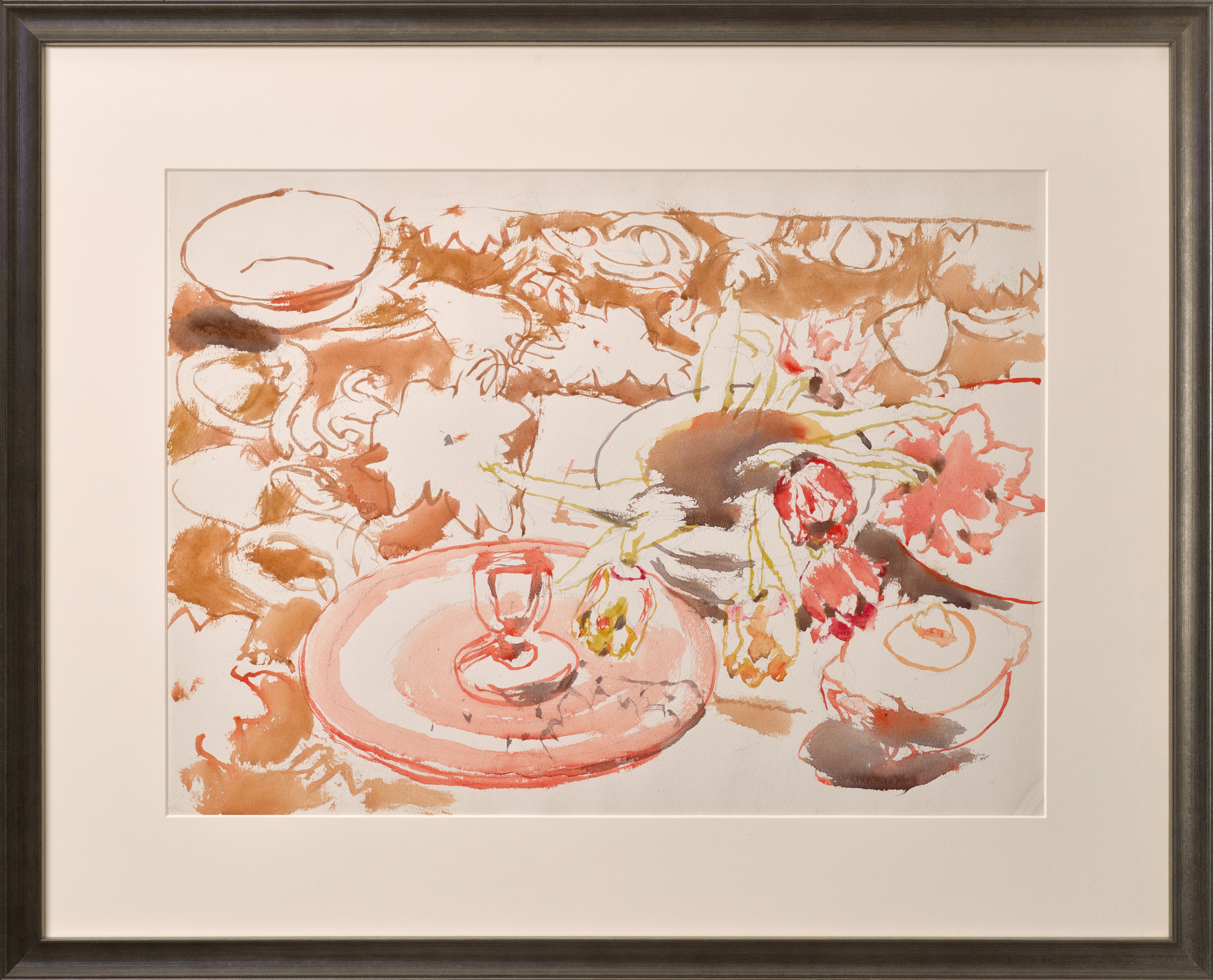 David Brown Milne, The Glass Dish, watercolour, 1940 - view 2