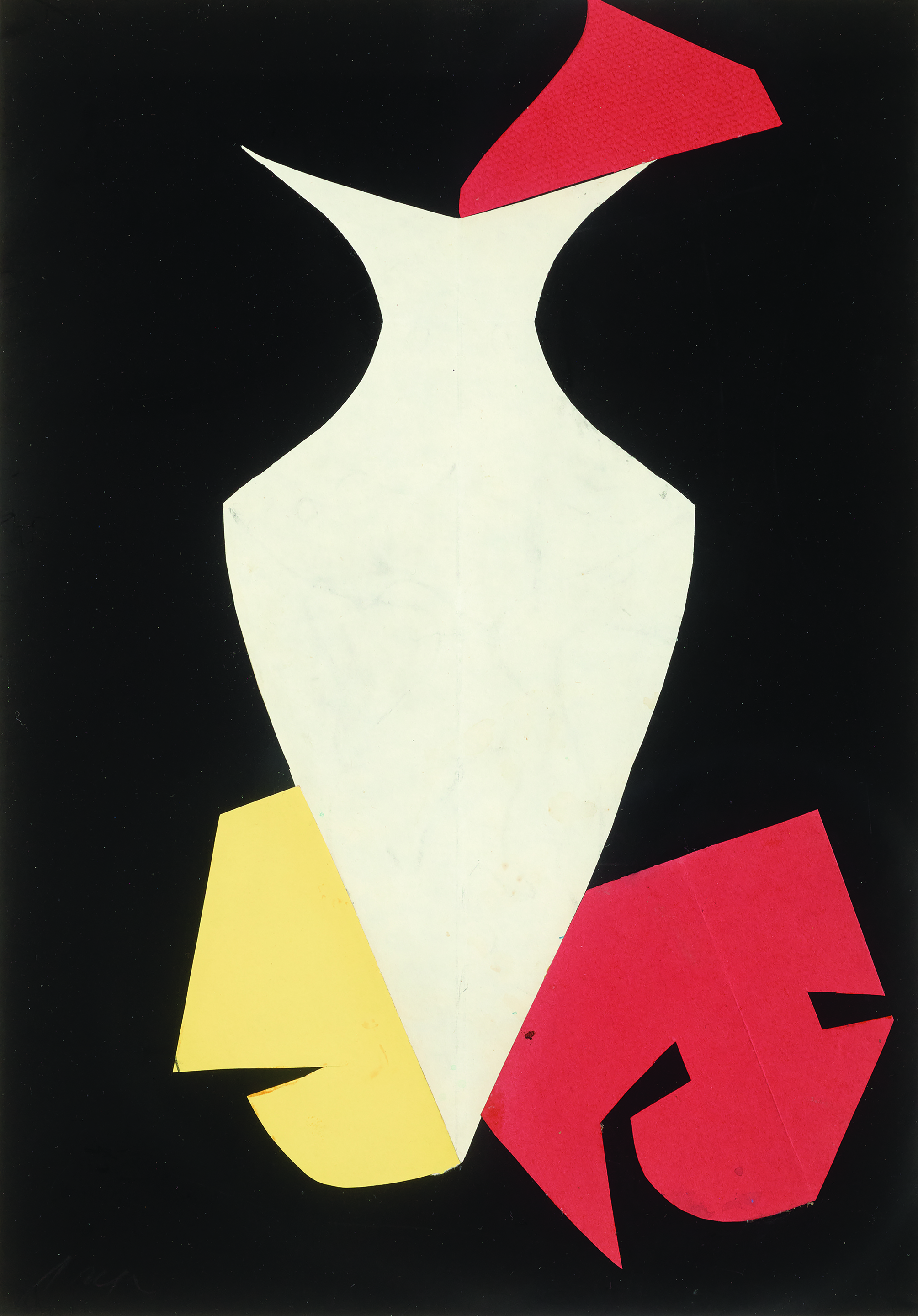 Amphore et ses ombres by Jean (Hans) Arp