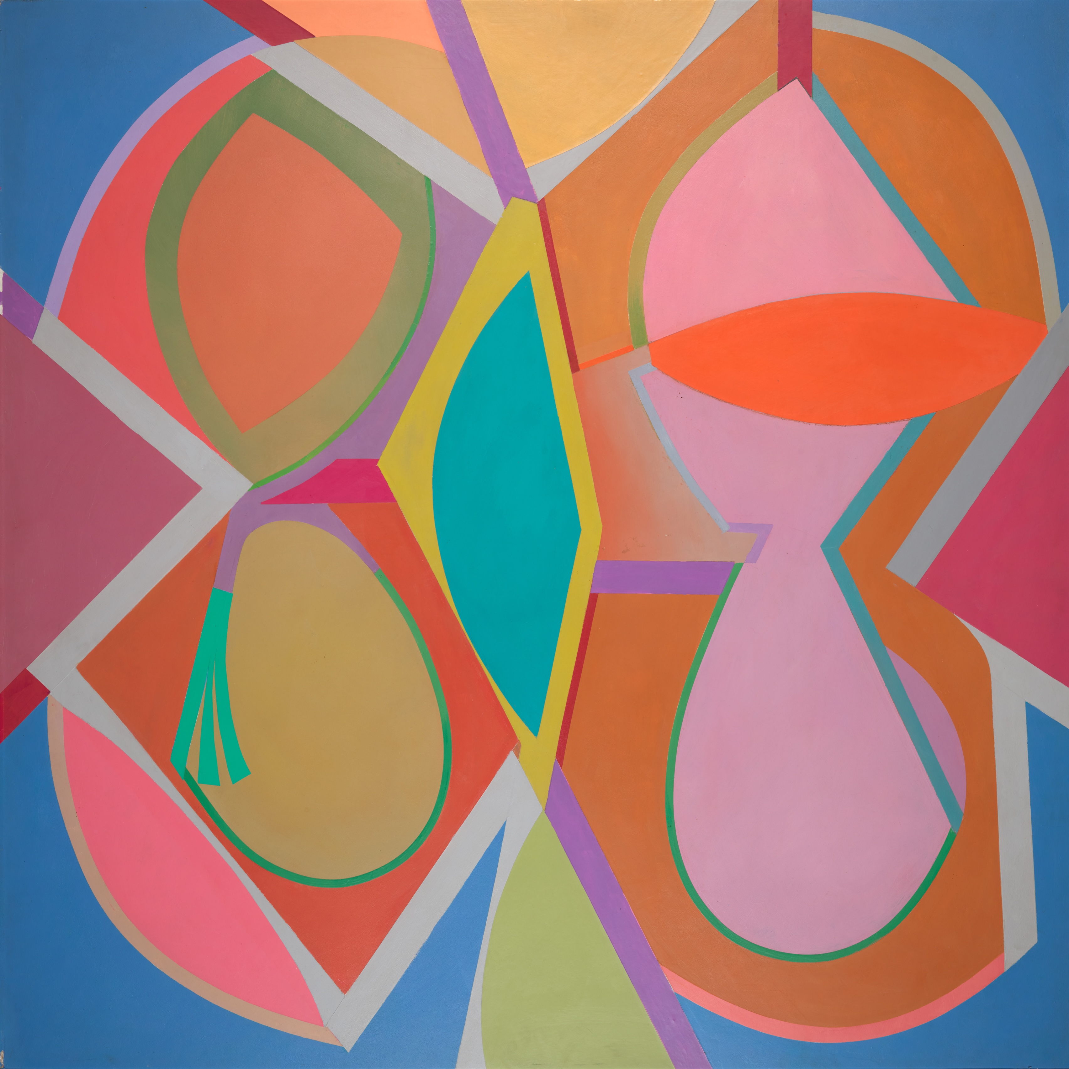 Douglas Gibb Morton, Partners, oil on board, 1984