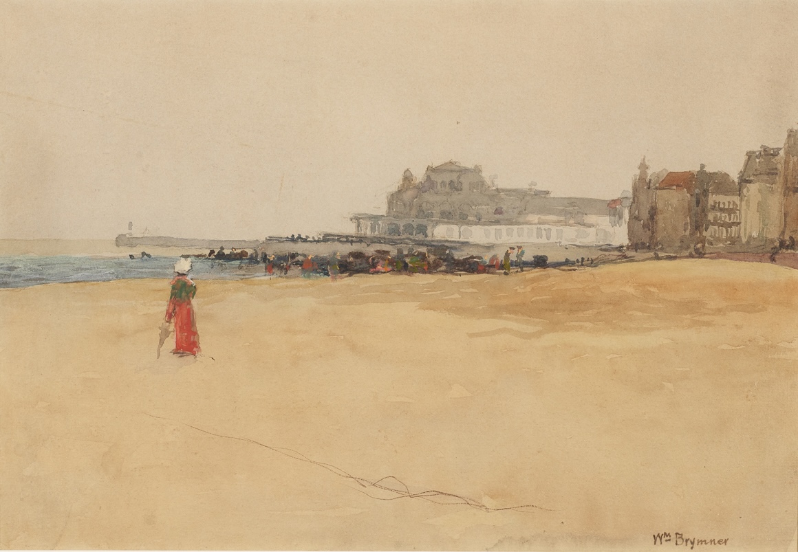 William Brymner, Ostend, Belgium, watercolour on paper, circa 1905
