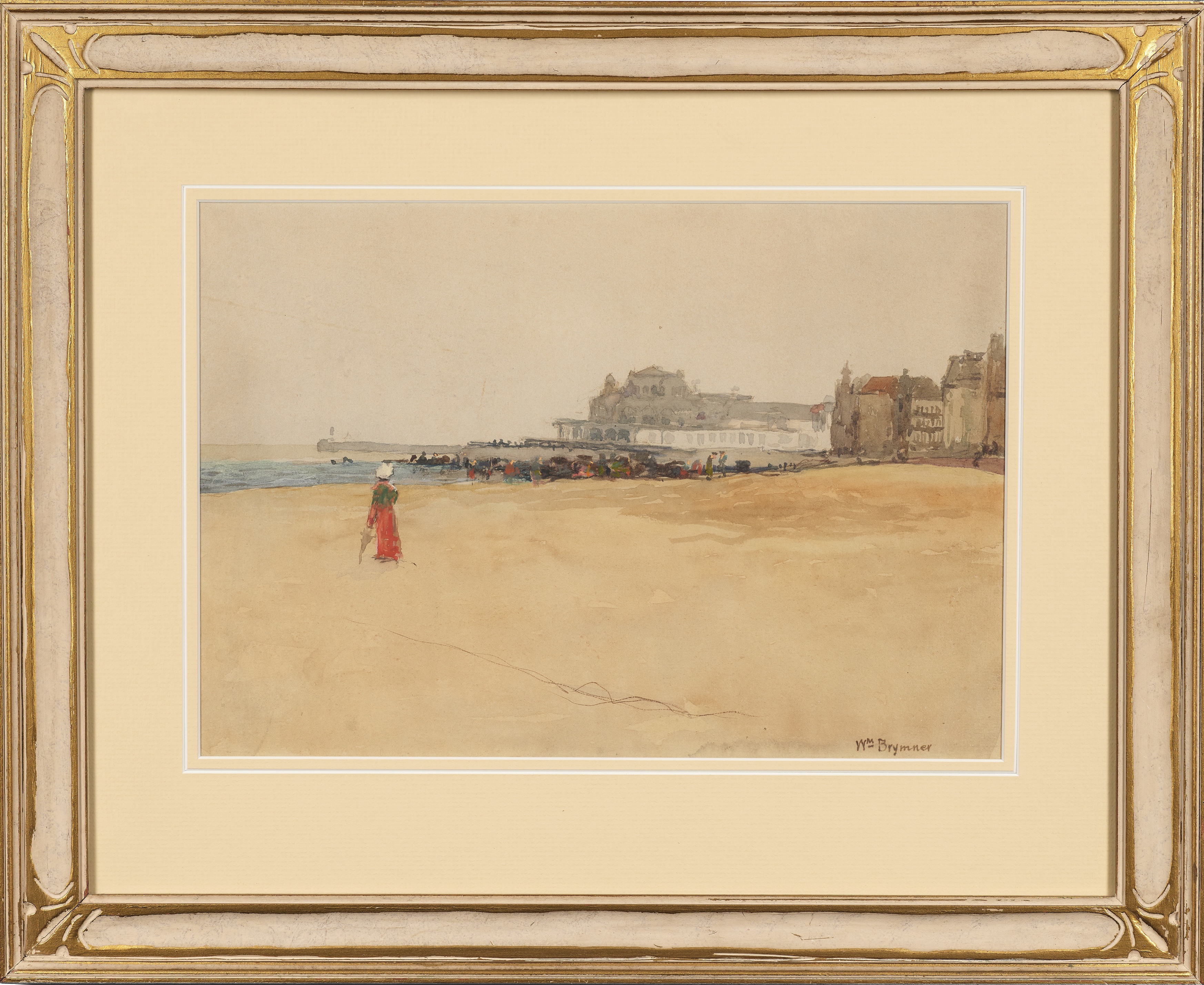 William Brymner, Ostend, Belgium, watercolour on paper, circa 1905 - view 2