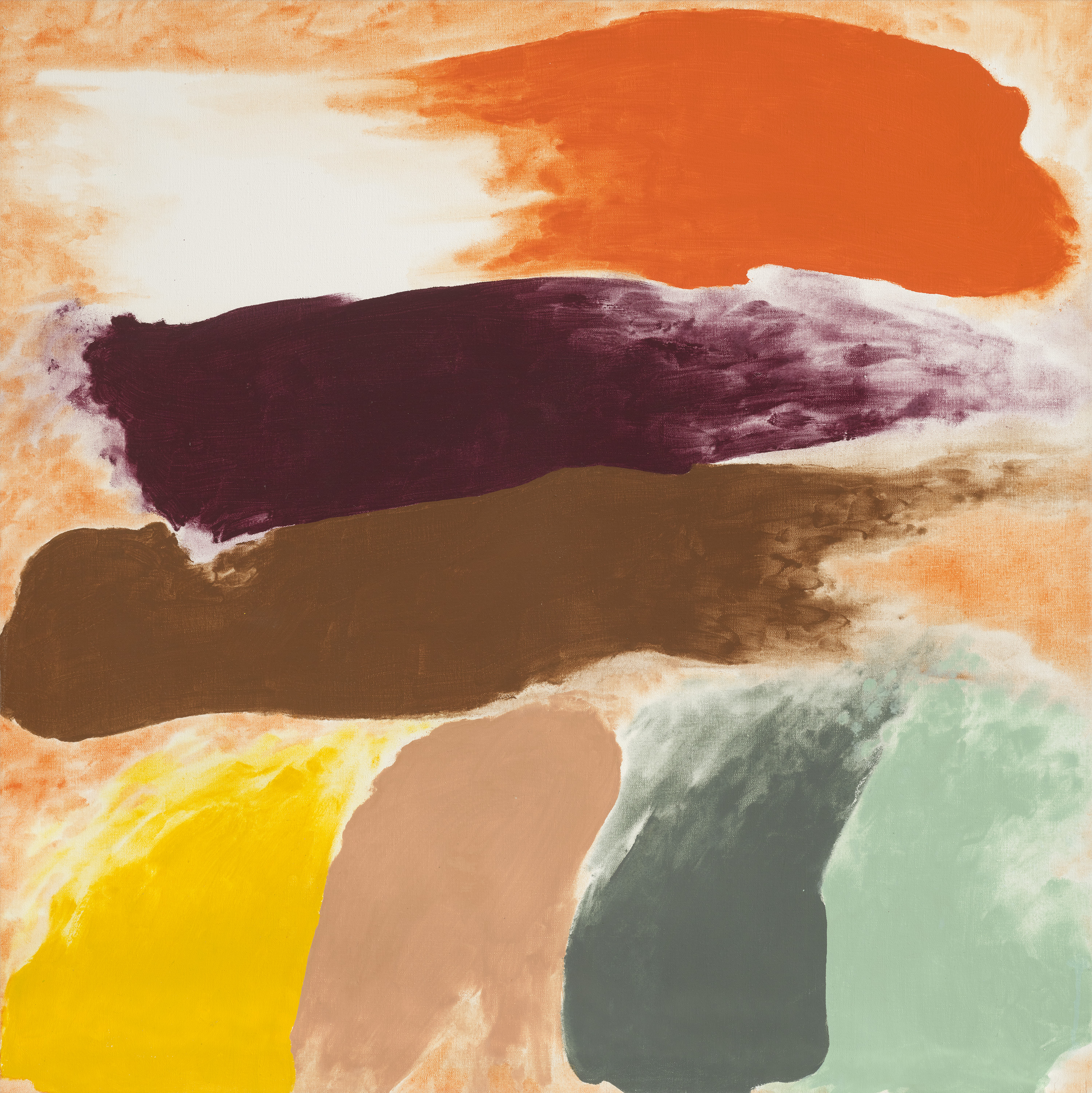 Afterglow, 1976 by Friedel Dzubas