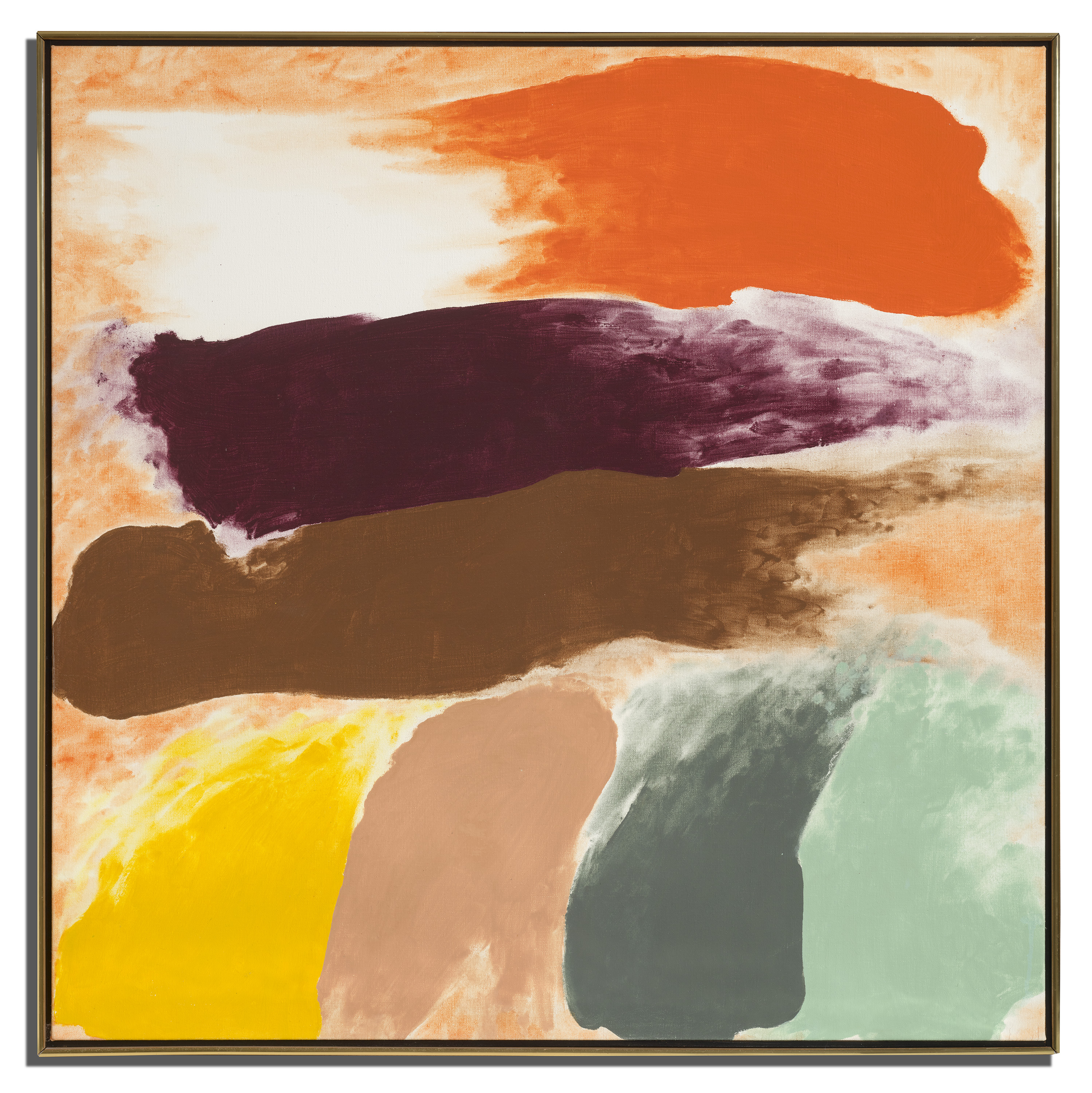 Friedel Dzubas, Afterglow, 1976, Magna (acrylic) on canvas - view 2